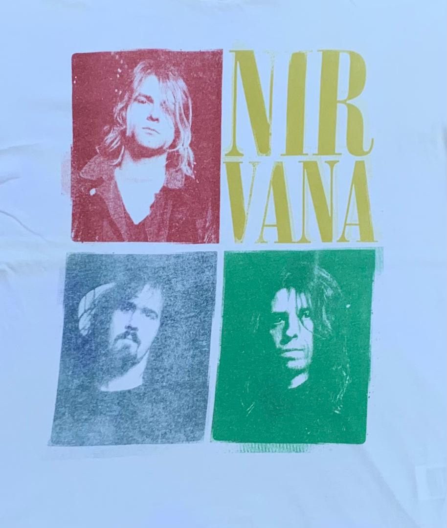 Band Tees Nirvana Tee Kurt Cobain C6 Size US L / EU 52-54 / 3 - 2 Thumbnail