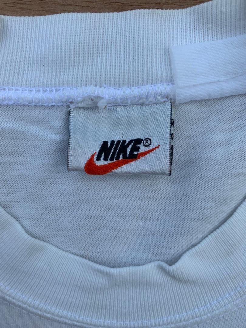 Nike × Vintage vintage tee nike air 90s big logo C6 Size US M / EU 48-50 / 2 - 3 Thumbnail