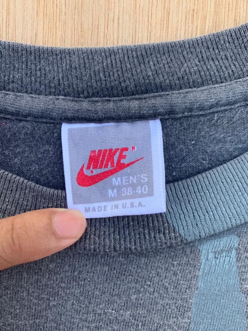 Nike × Vintage vintage tee Nike 90s Greytag B2 Size US M / EU 48-50 / 2 - 4 Thumbnail