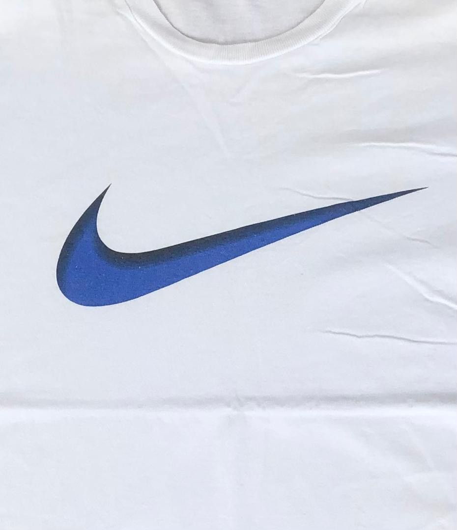 Nike × Vintage vintage tee Nike big swoosh D1 Size US L / EU 52-54 / 3 - 2 Thumbnail