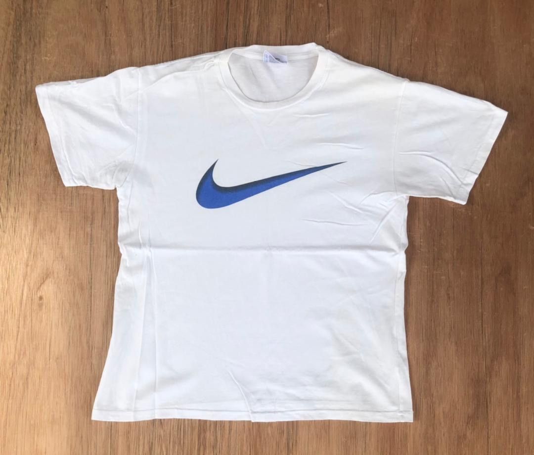Nike × Vintage vintage tee Nike big swoosh D1 Size US L / EU 52-54 / 3 - 1 Thumbnail