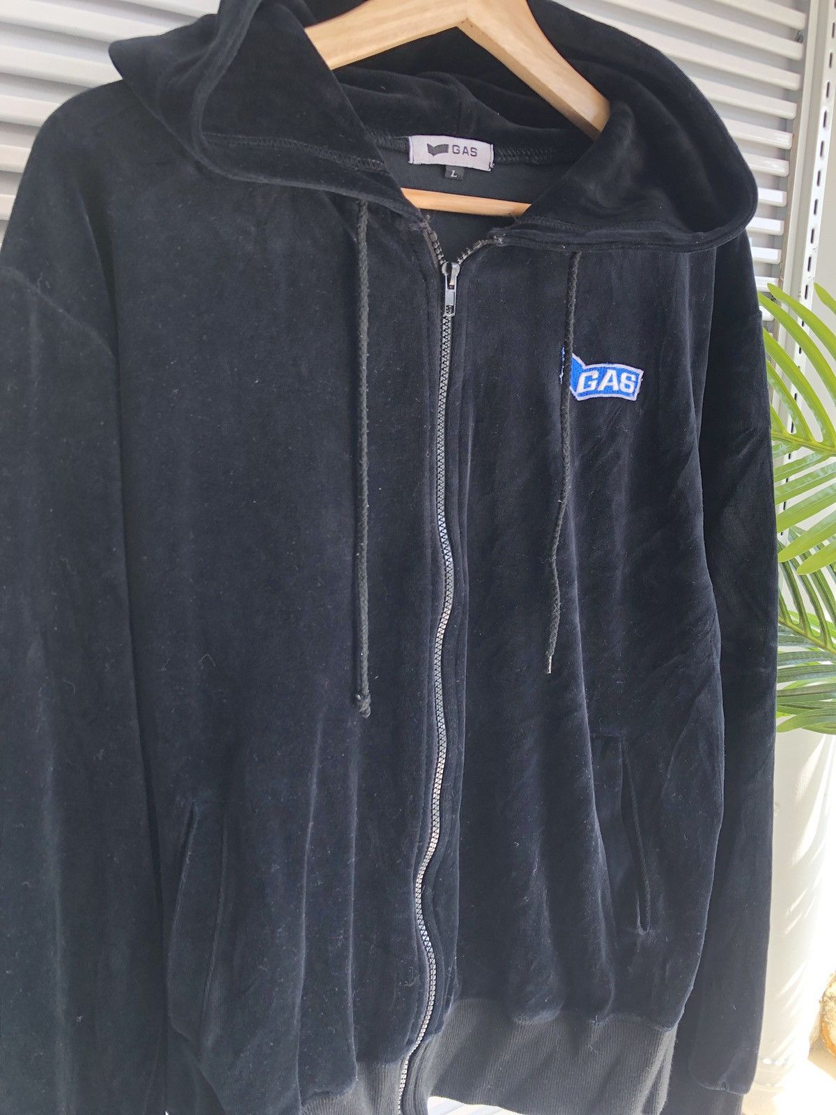 GAS HRC Honda Racing Velvet Zipper Hoodie Size US M / EU 48-50 / 2 - 4 Thumbnail
