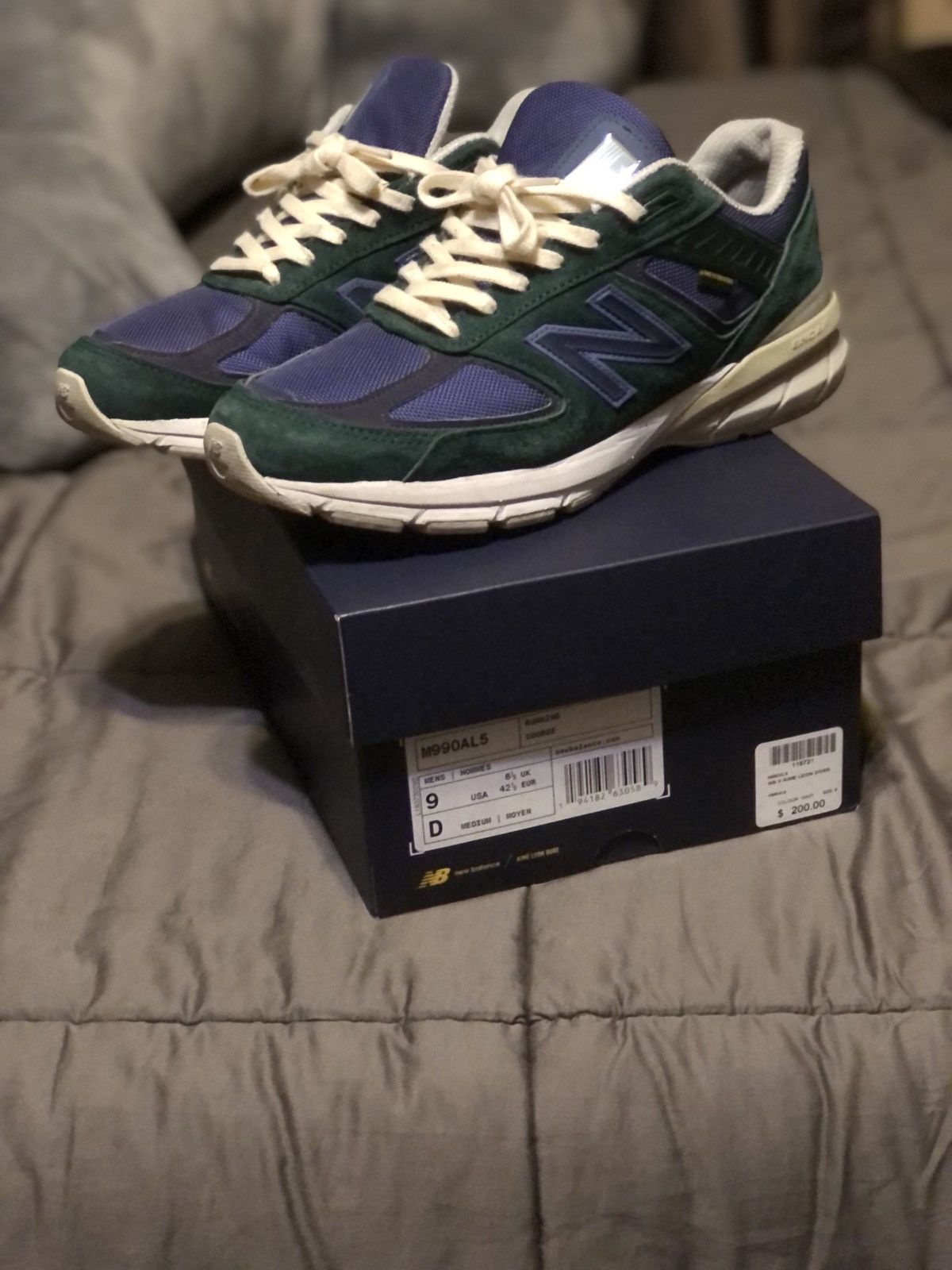 Aime Leon Dore × New Balance 990v5 Life In The Balance 2019 Size US 9 / EU 42 - 1 Thumbnail