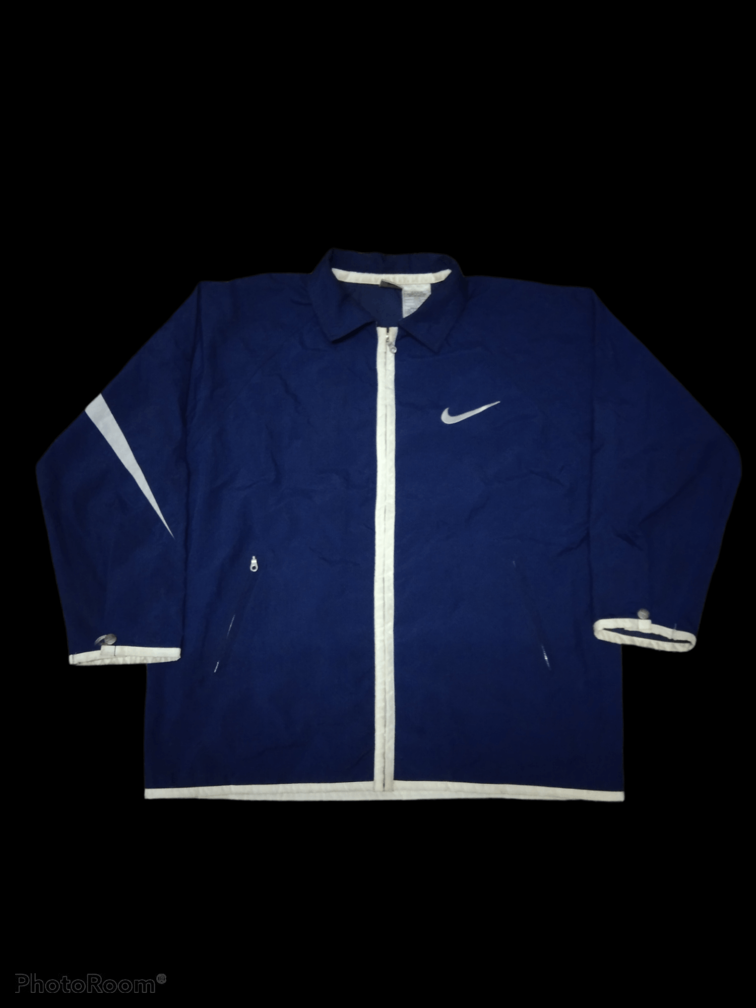 Nike × Vintage NIKE ANORAK BIG LOGO VINTAGE 90s COACH JACKET Size US L / EU 52-54 / 3 - 2 Thumbnail