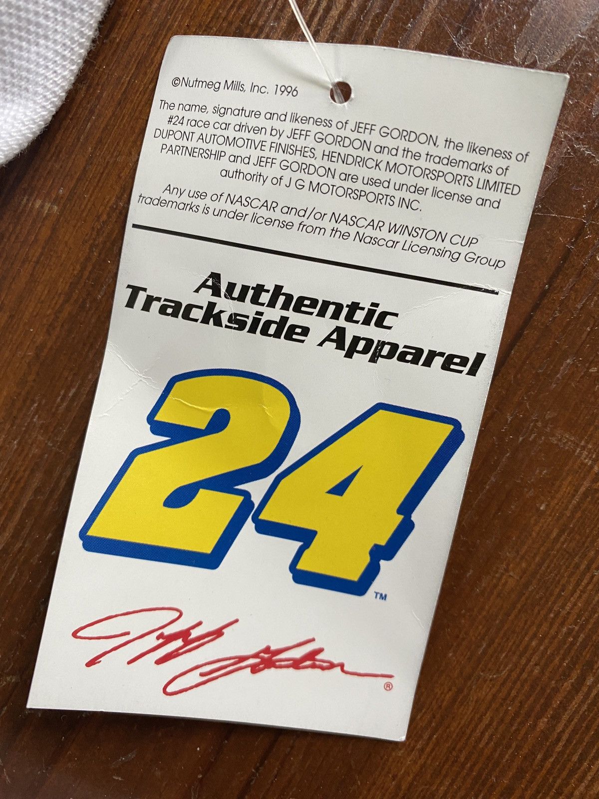 Chase Authentics Vintage NWT 1996 Jeff Gordon Chase Authentics NASCAR Polo Size US XL / EU 56 / 4 - 9 Thumbnail