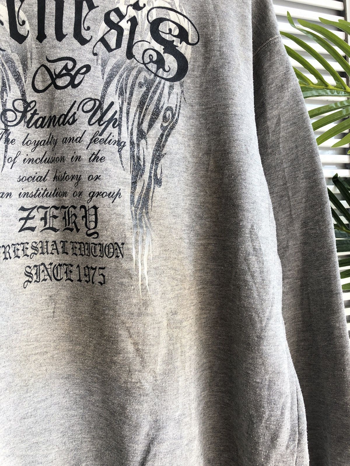 Japanese Brand Vintage Genasis Chrome Wings Hearts Design Pullover Hoodie Size US L / EU 52-54 / 3 - 5 Thumbnail