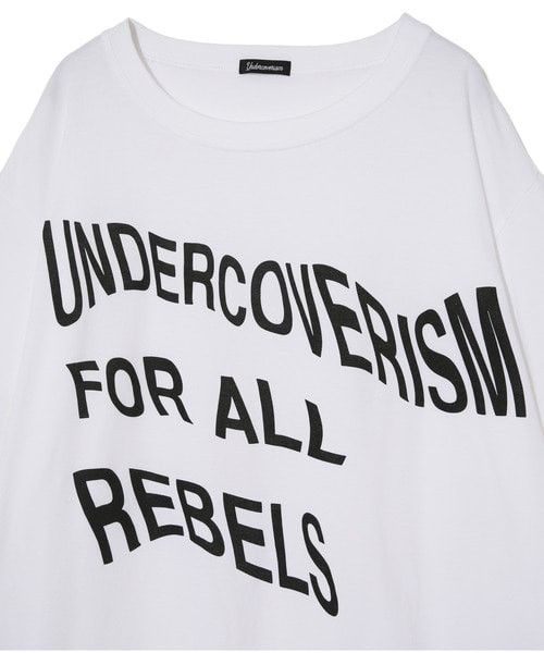 Jun Takahashi × Undercover Undercover "For All Rebels" Warped Print Oversize T-Shirt Size US XL / EU 56 / 4 - 7 Thumbnail