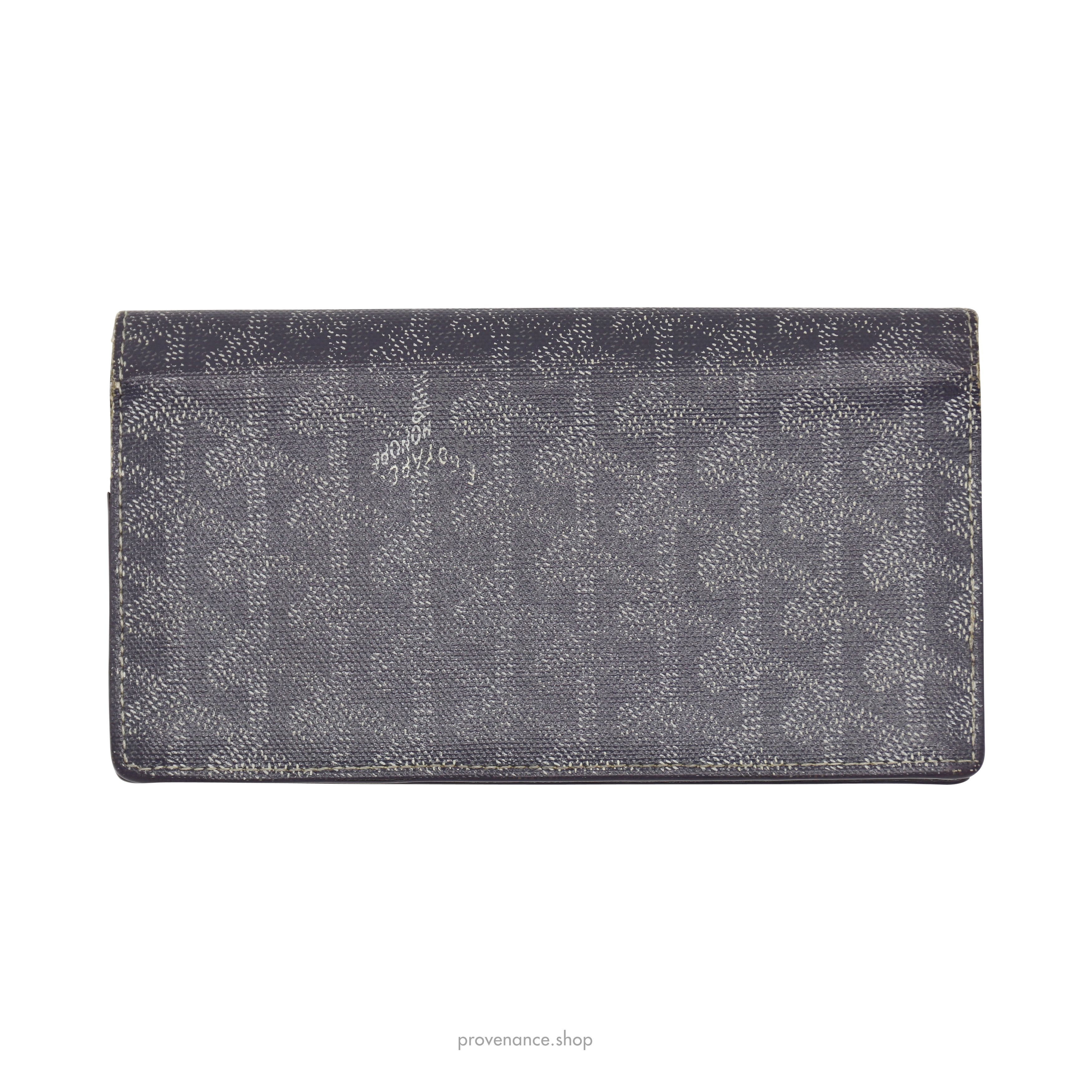 Goyard 🔴 Richelieu Long Wallet - Grey Goyardine Size ONE SIZE - 3 Thumbnail