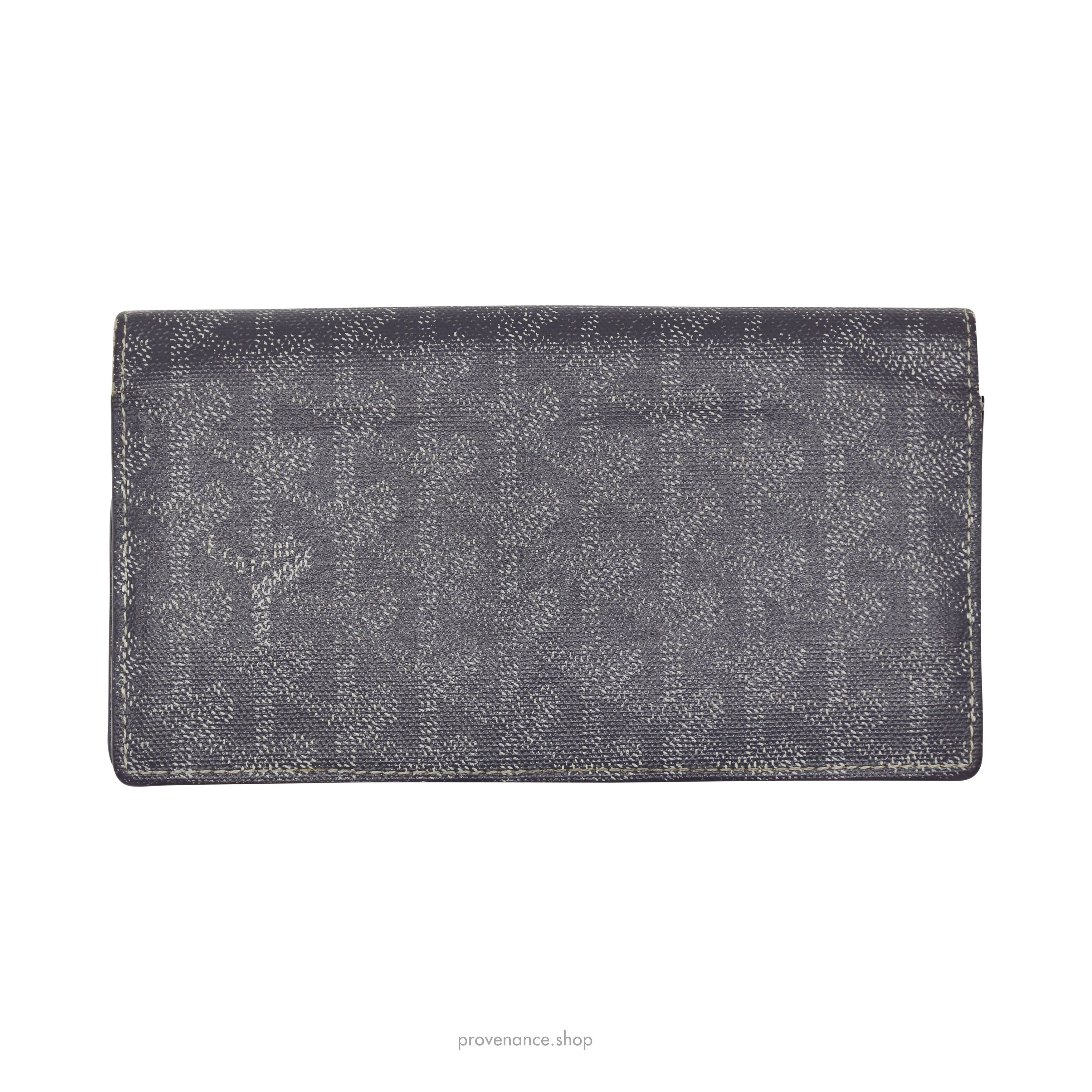 Goyard 🔴 Richelieu Long Wallet - Grey Goyardine Size ONE SIZE - 2 Thumbnail