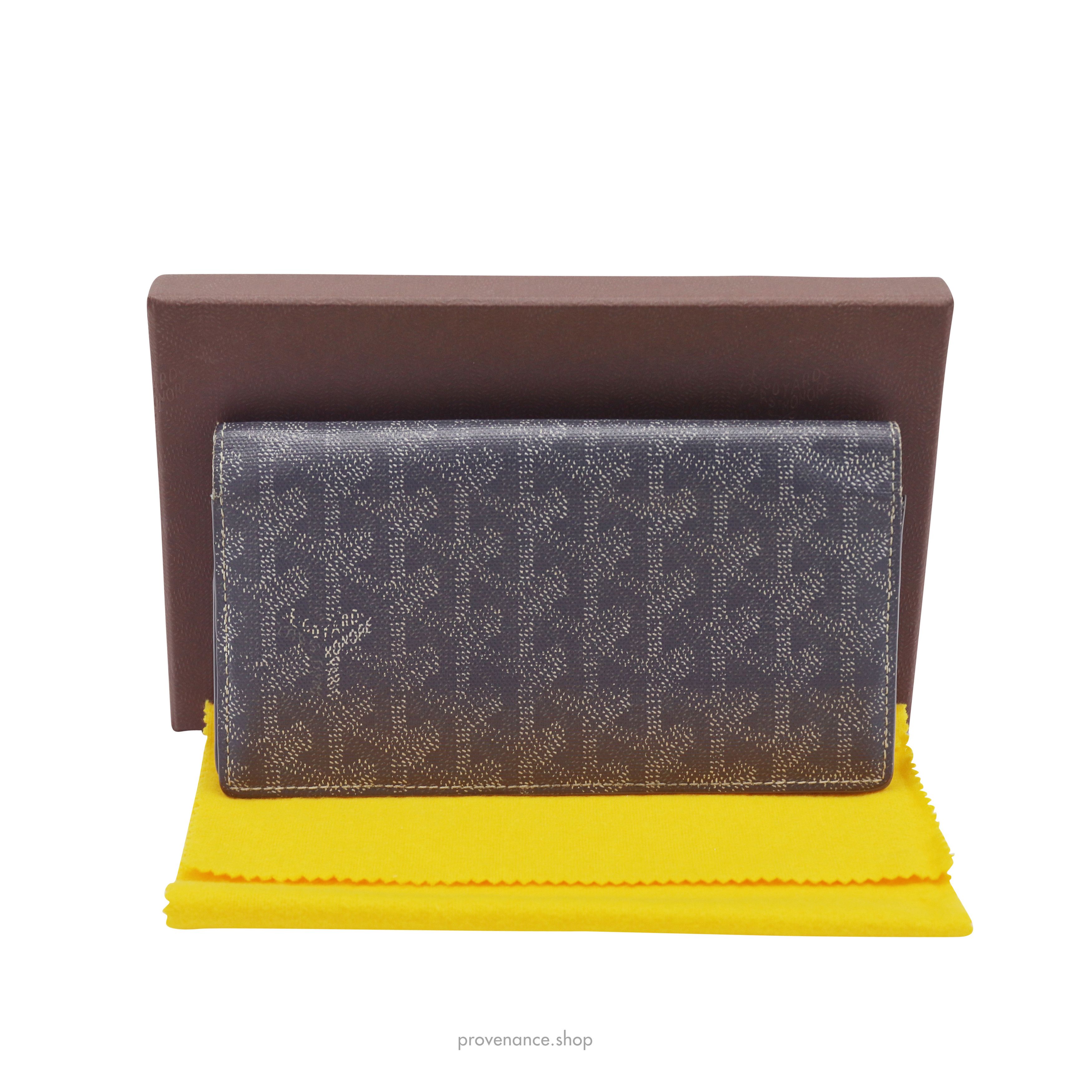 image of Richelieu Long Wallet - Grey Goyardine, Men's