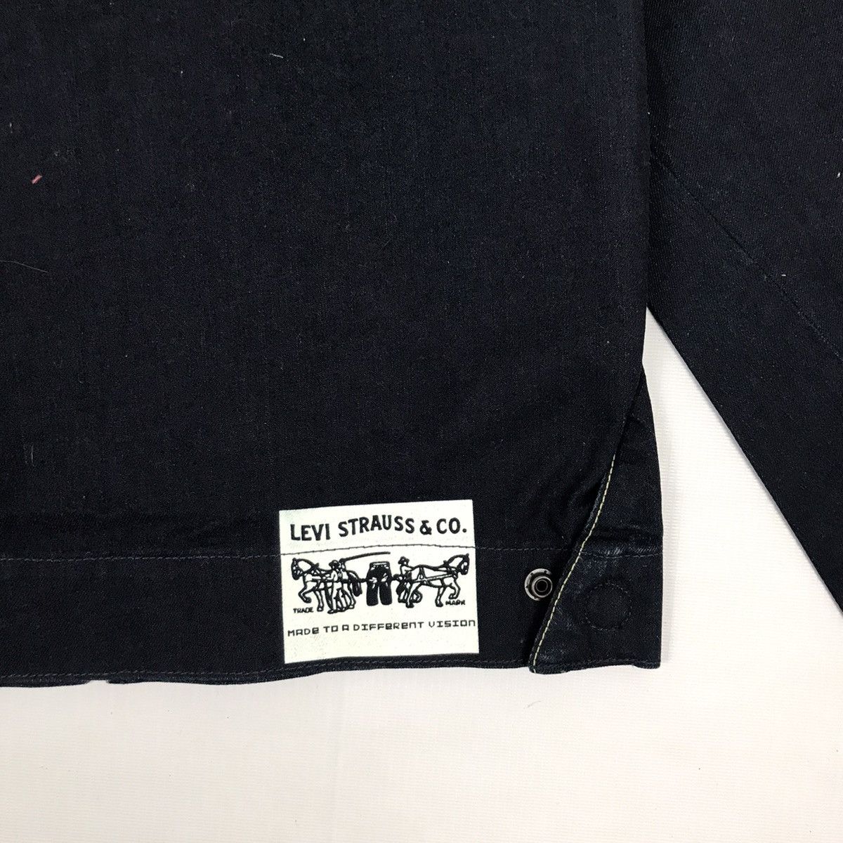 Levi's × Vintage Vintage Rare design Levis Engineered Denim Jacket Size US S / EU 44-46 / 1 - 7 Thumbnail