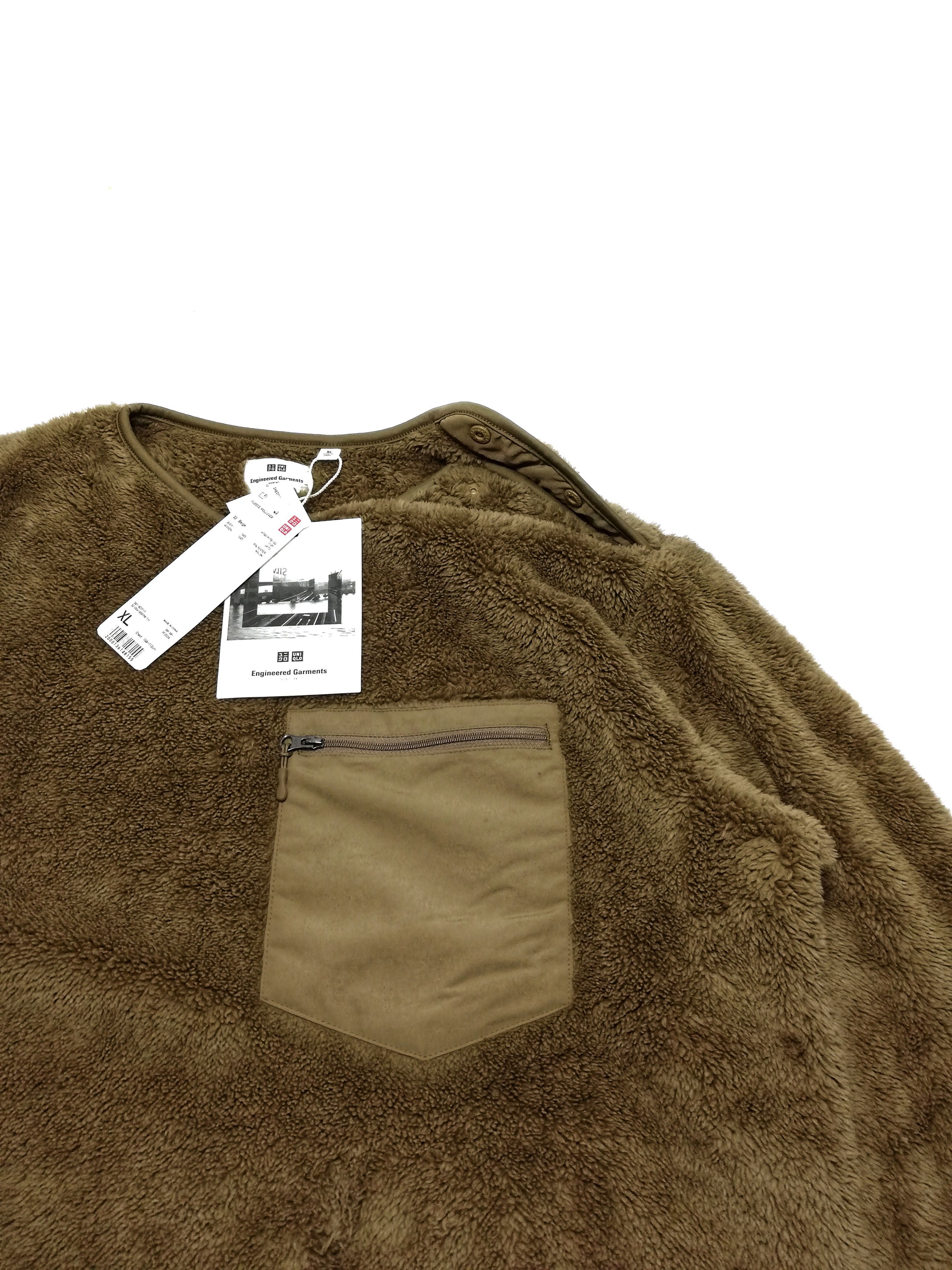 Engineered Garments × Uniqlo 🔥Men Engineered Garments Fleece Pullover Jacket🔥 Size US XL / EU 56 / 4 - 4 Thumbnail