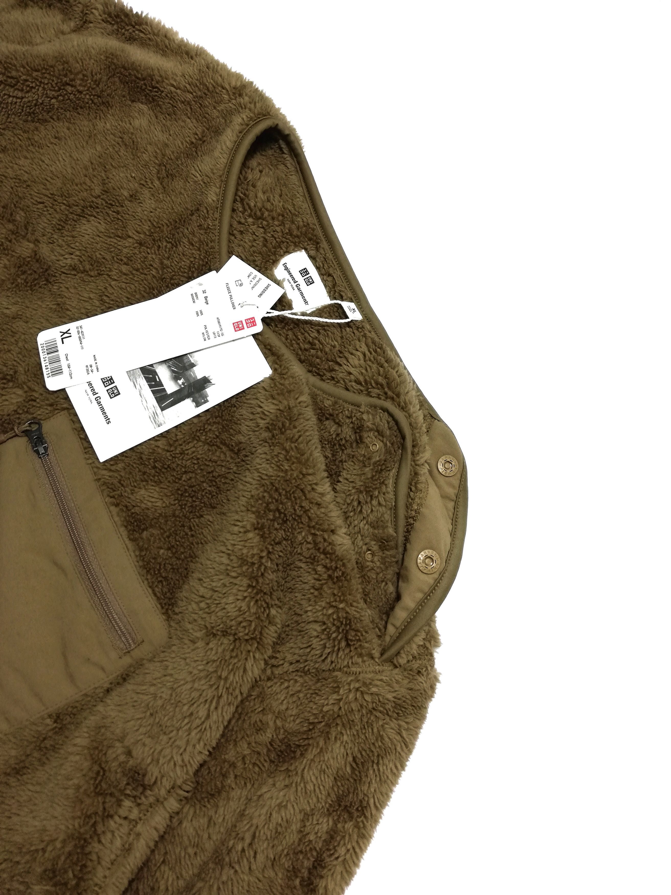 Engineered Garments × Uniqlo 🔥Men Engineered Garments Fleece Pullover Jacket🔥 Size US XL / EU 56 / 4 - 7 Thumbnail