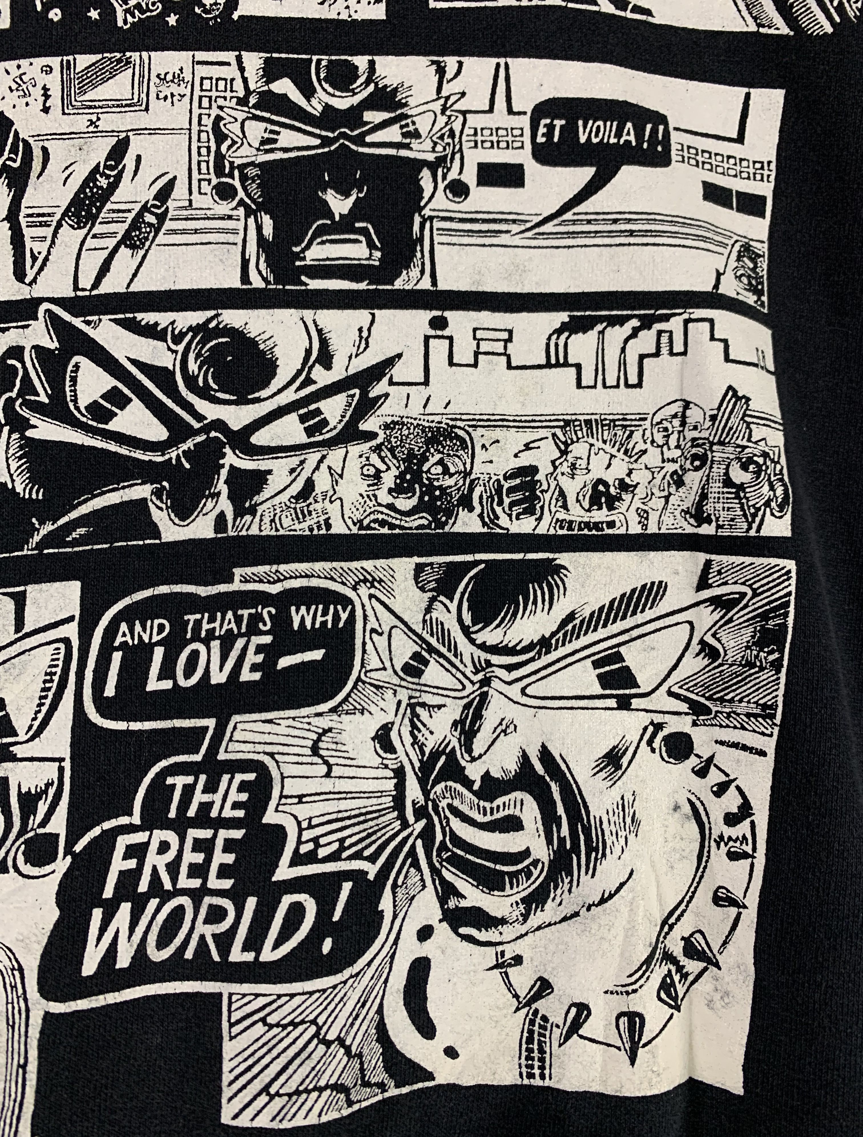 Hysteric Glamour 1980s Hysteric glamour explicit content comics vtg pullover Size US M / EU 48-50 / 2 - 5 Thumbnail