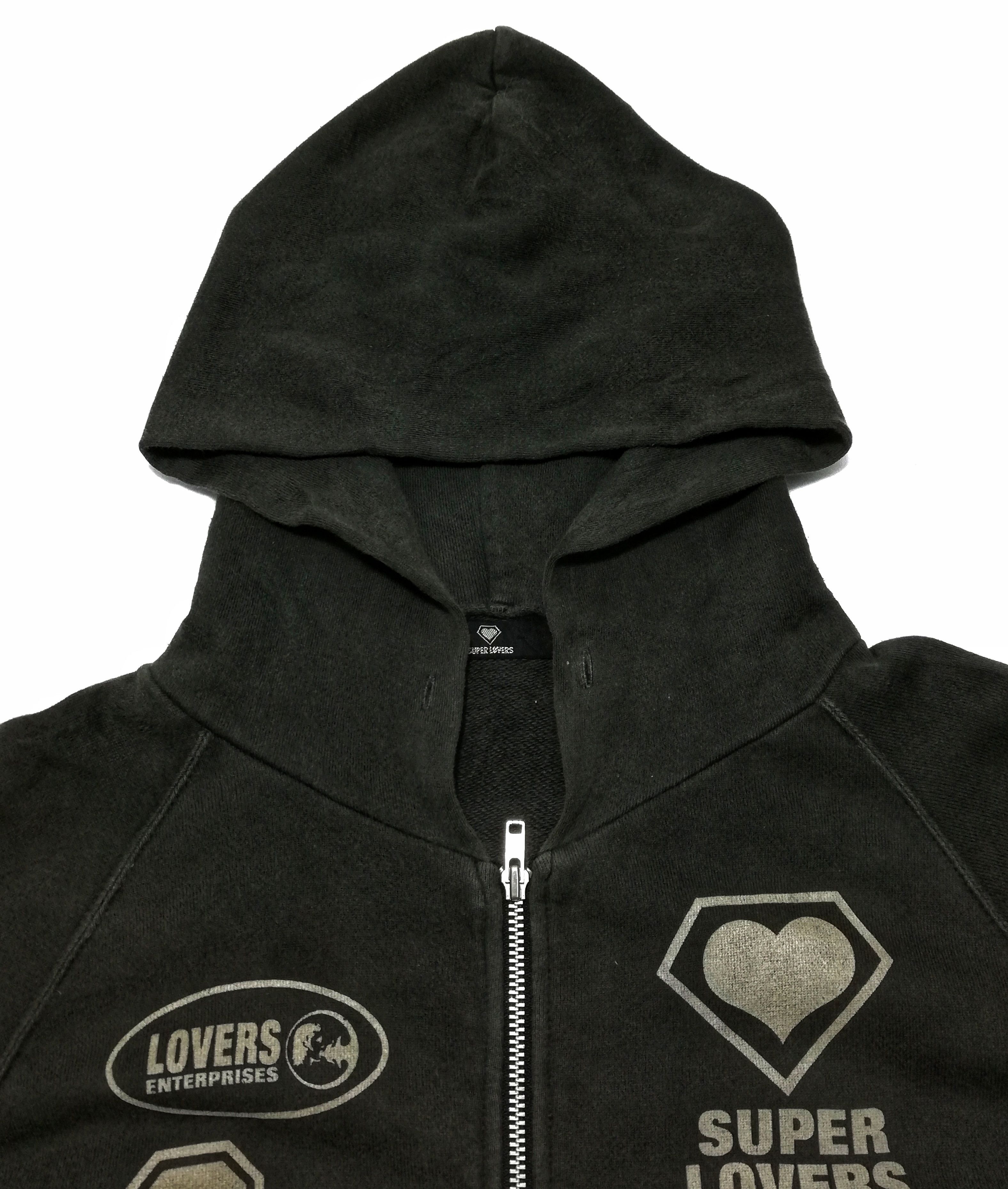 Japanese Brand 🔥Super Lovers Enterprises We Don't Move Black Zipper Hoodi Size US S / EU 44-46 / 1 - 10 Thumbnail