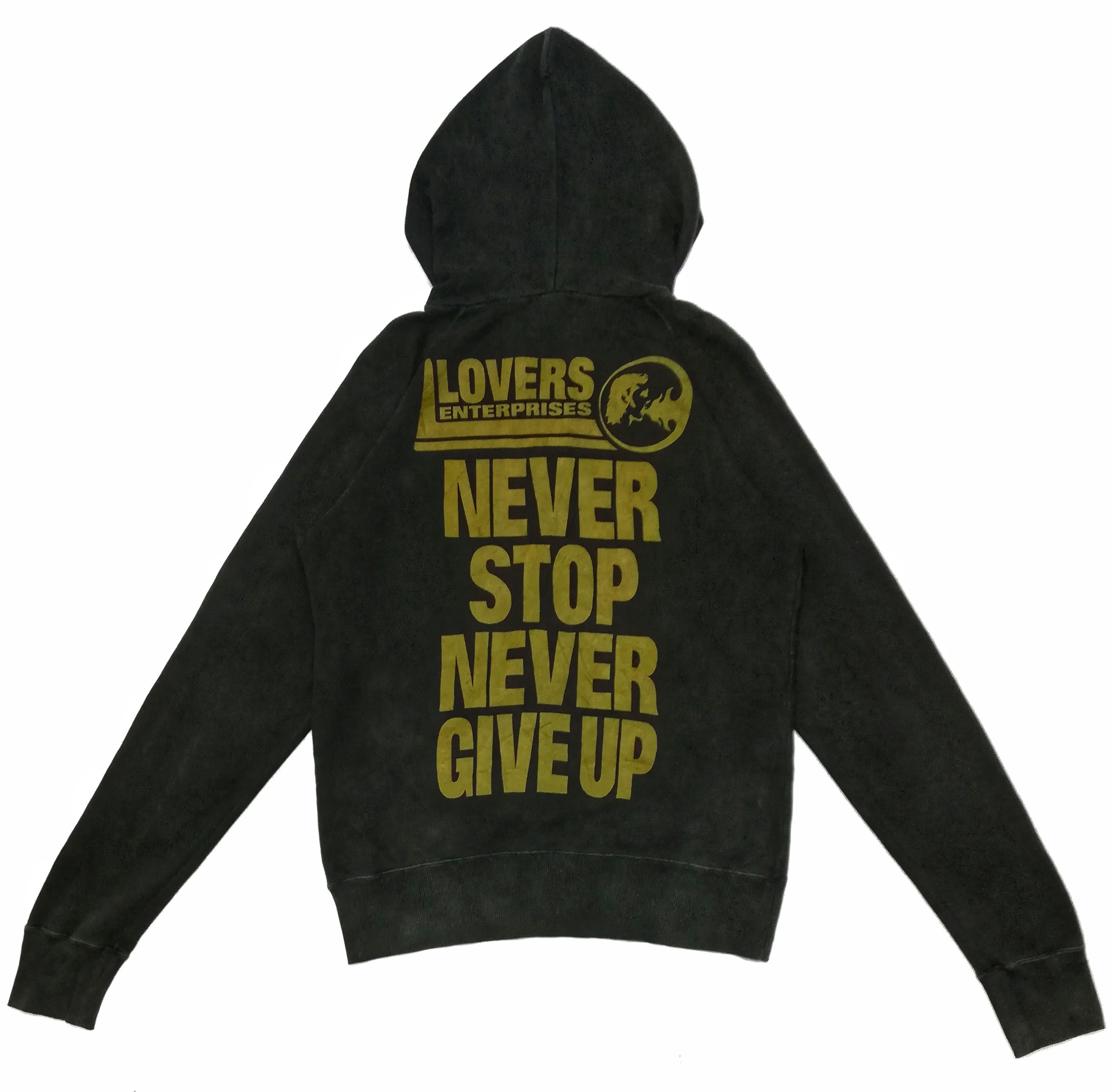 Japanese Brand 🔥Super Lovers Enterprises We Don't Move Black Zipper Hoodi Size US S / EU 44-46 / 1 - 16 Thumbnail