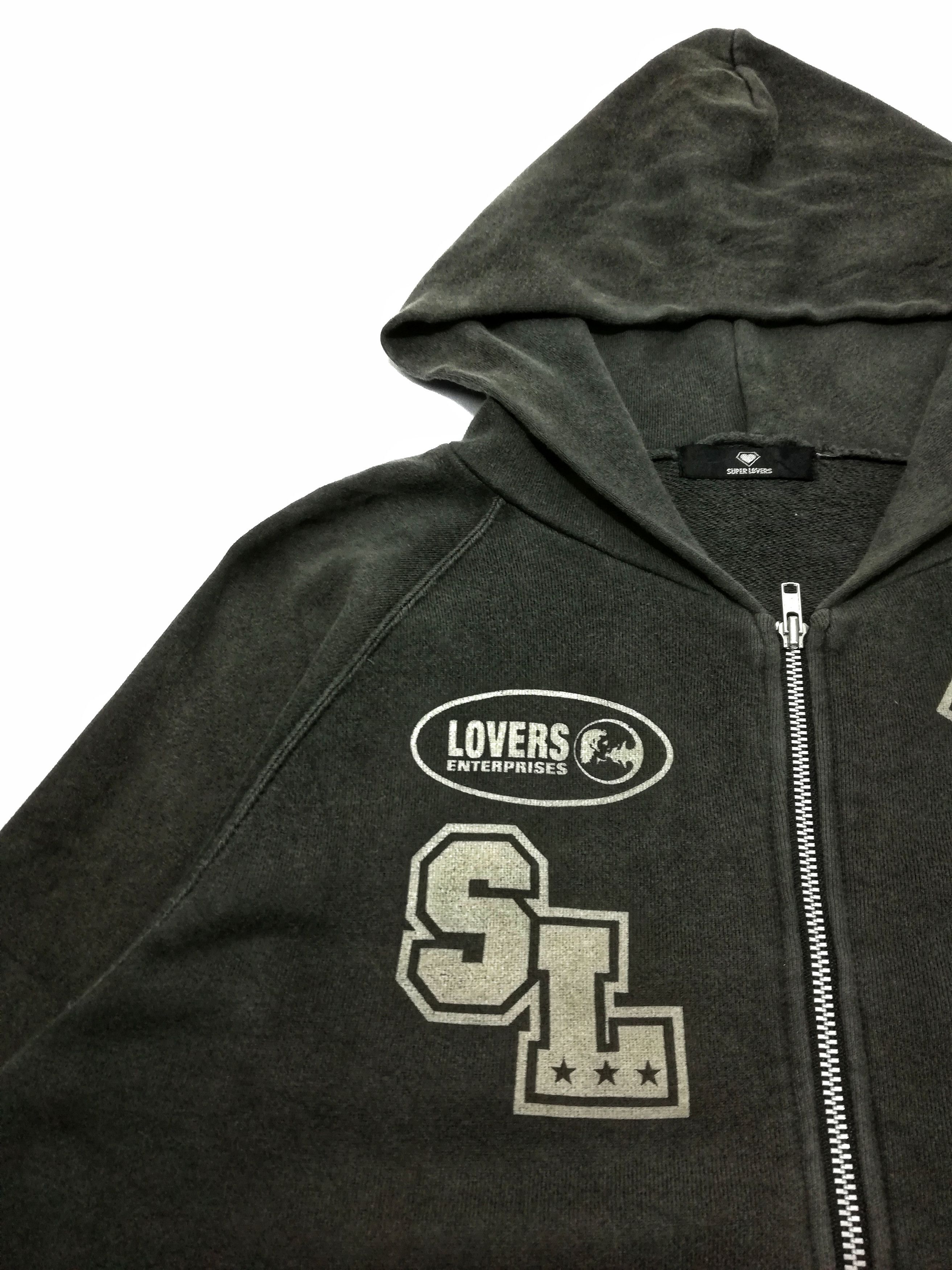Japanese Brand 🔥Super Lovers Enterprises We Don't Move Black Zipper Hoodi Size US S / EU 44-46 / 1 - 8 Thumbnail