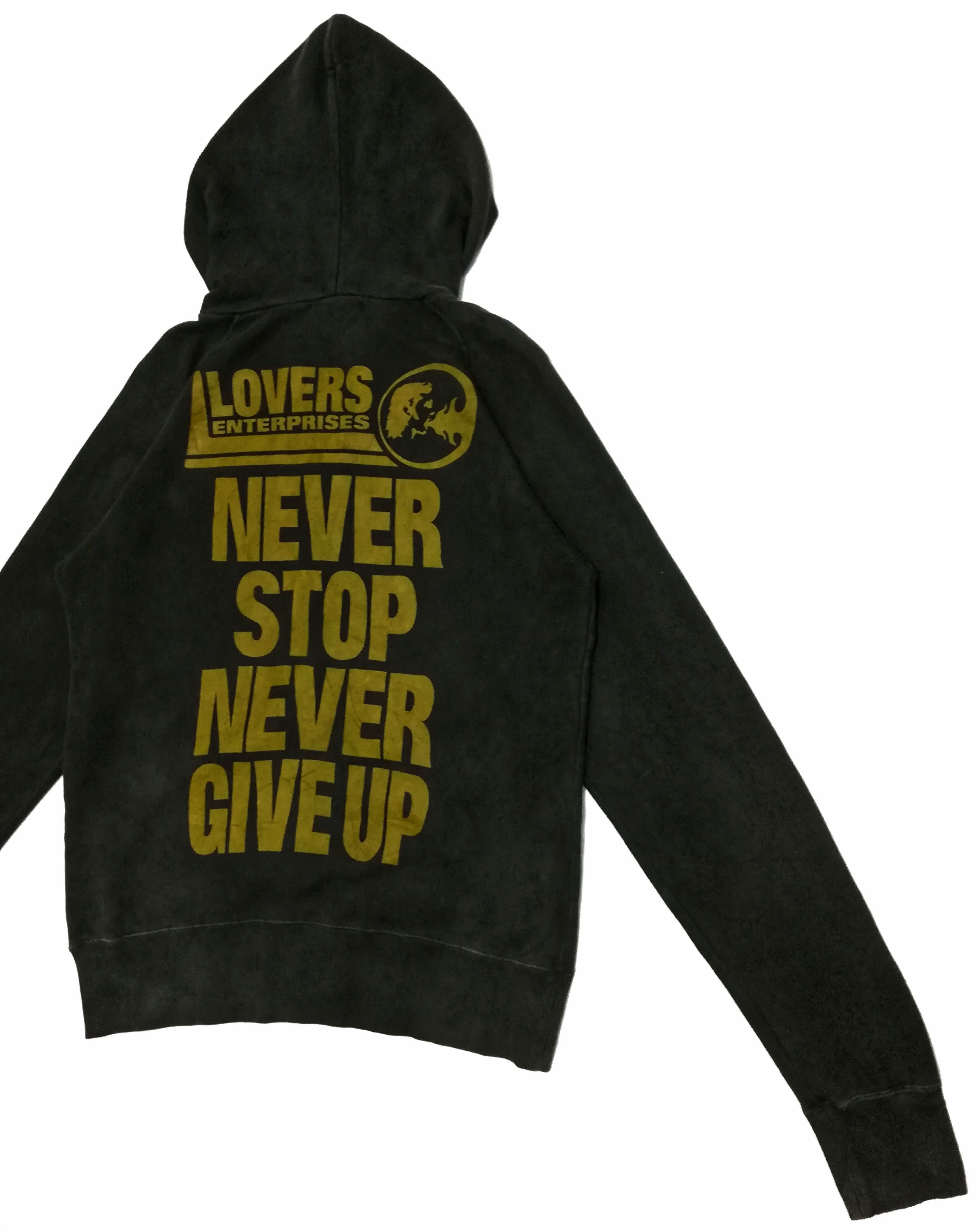 Japanese Brand 🔥Super Lovers Enterprises We Don't Move Black Zipper Hoodi Size US S / EU 44-46 / 1 - 19 Thumbnail