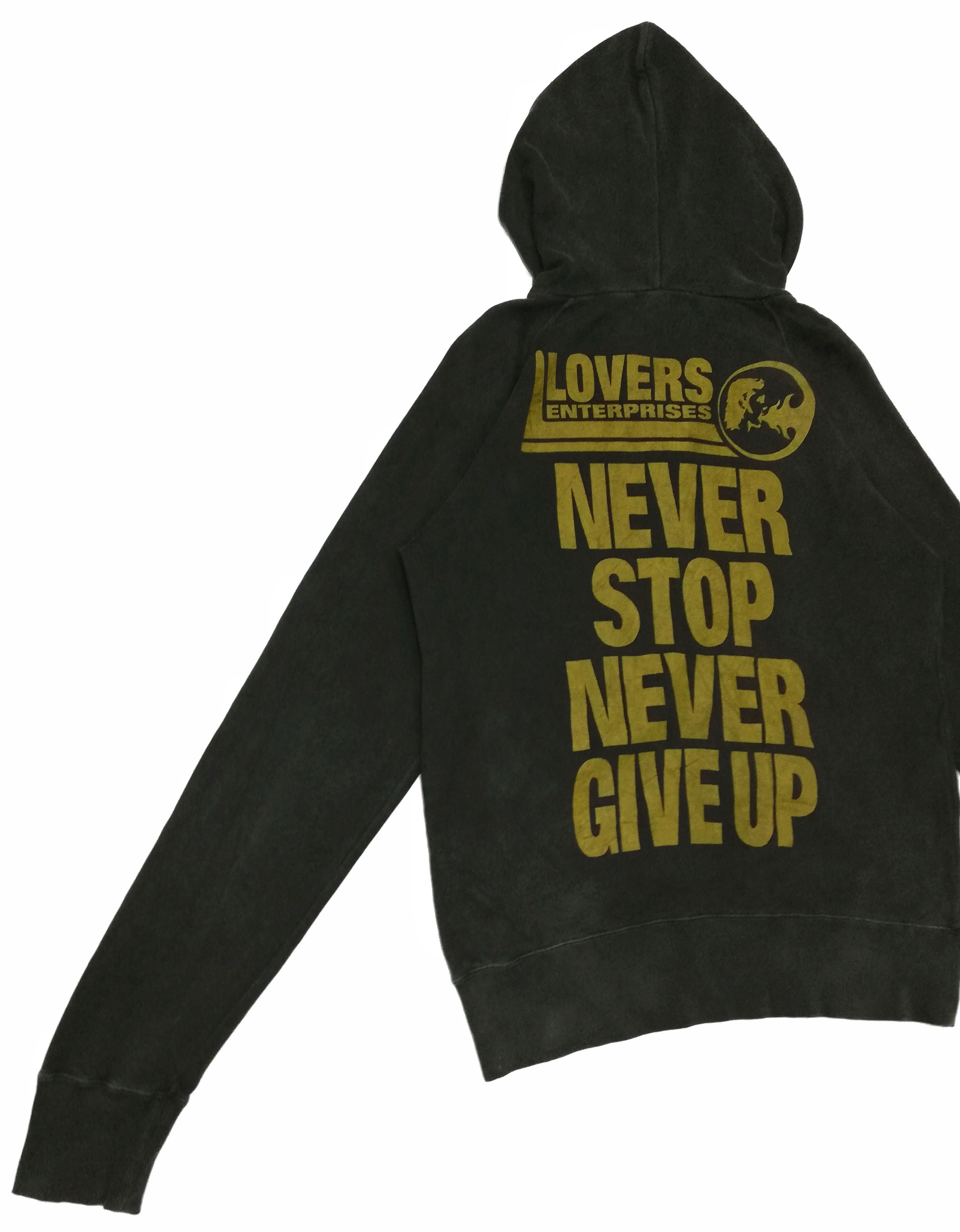 Japanese Brand 🔥Super Lovers Enterprises We Don't Move Black Zipper Hoodi Size US S / EU 44-46 / 1 - 18 Thumbnail