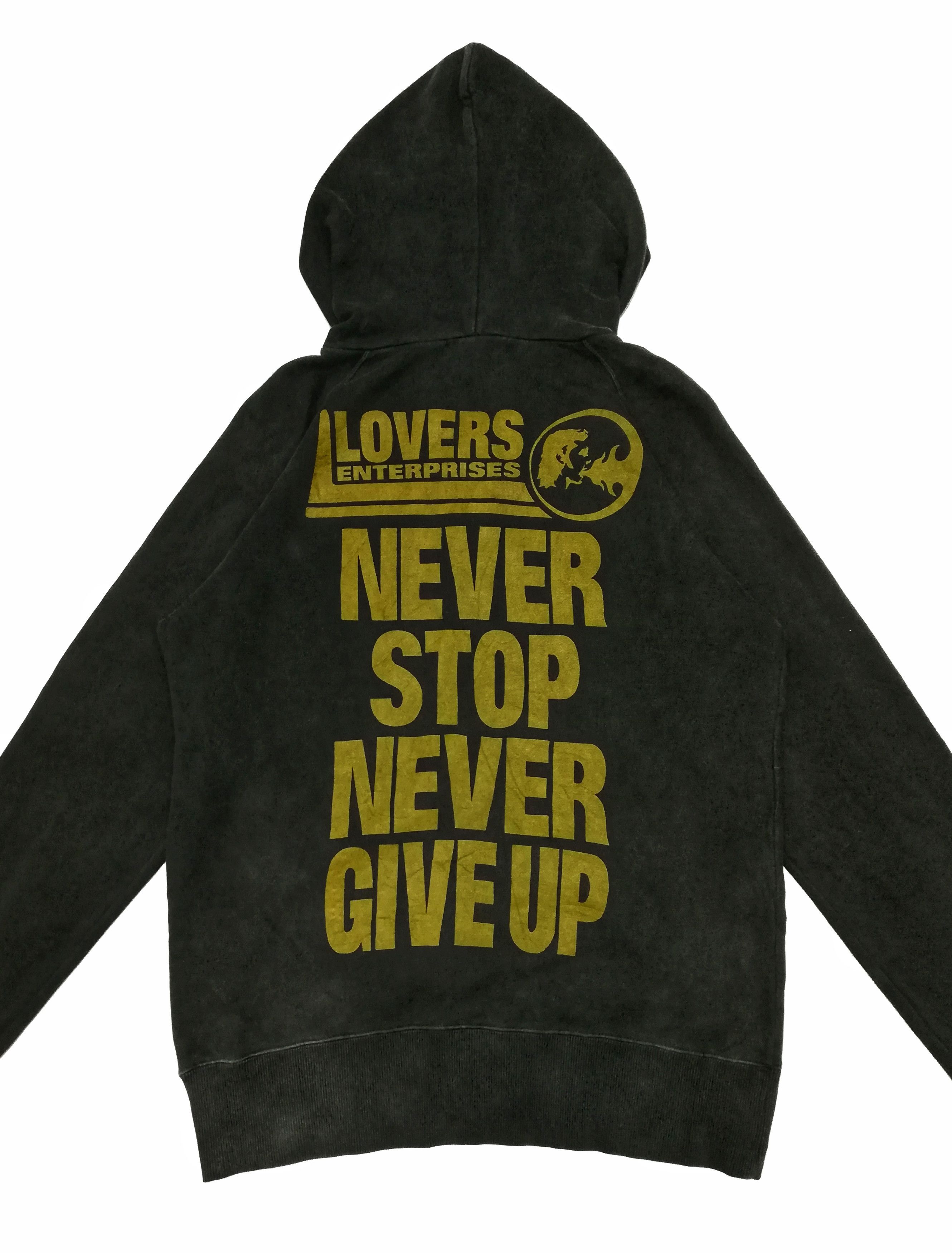 Japanese Brand 🔥Super Lovers Enterprises We Don't Move Black Zipper Hoodi Size US S / EU 44-46 / 1 - 17 Thumbnail