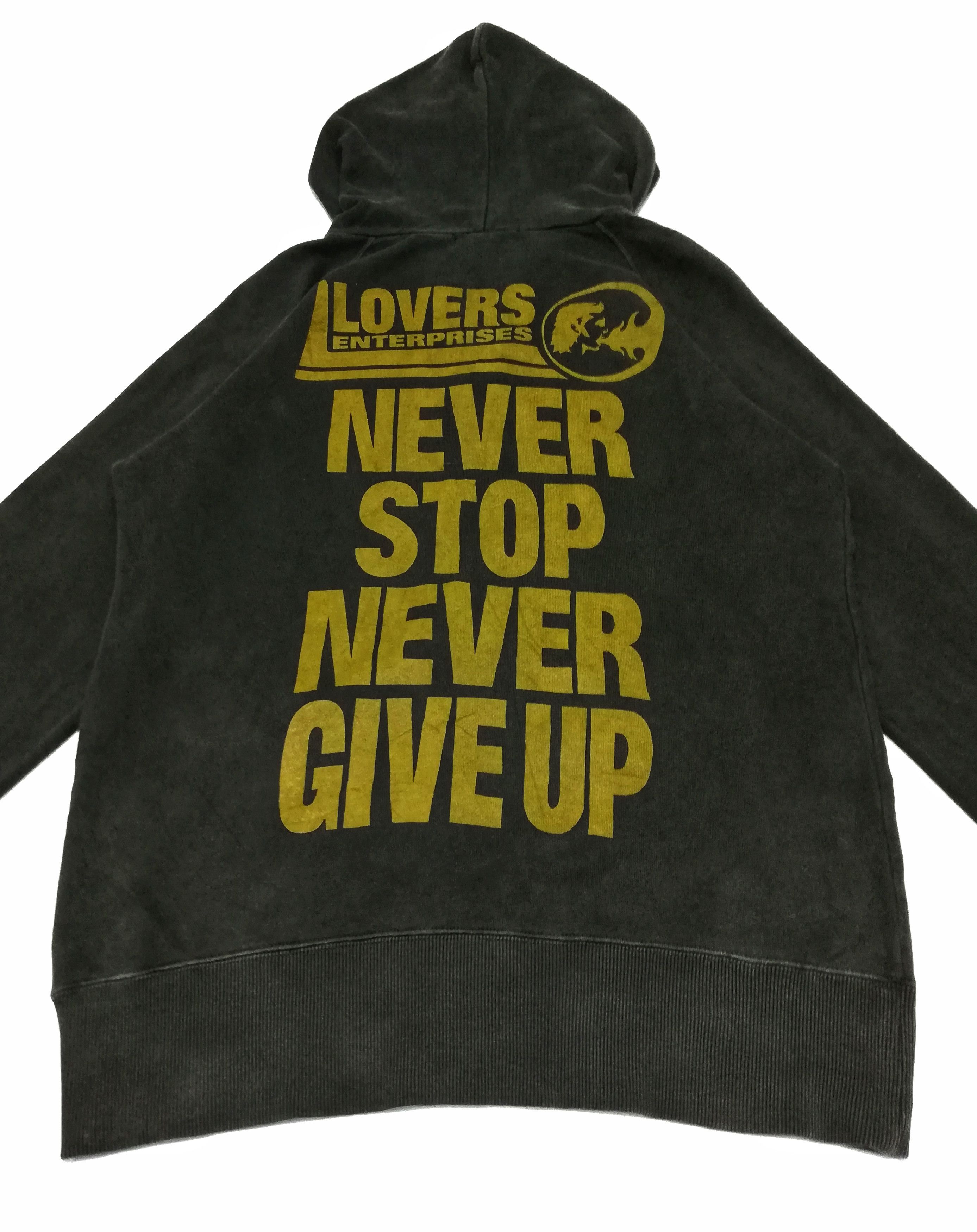 Japanese Brand 🔥Super Lovers Enterprises We Don't Move Black Zipper Hoodi Size US S / EU 44-46 / 1 - 20 Thumbnail