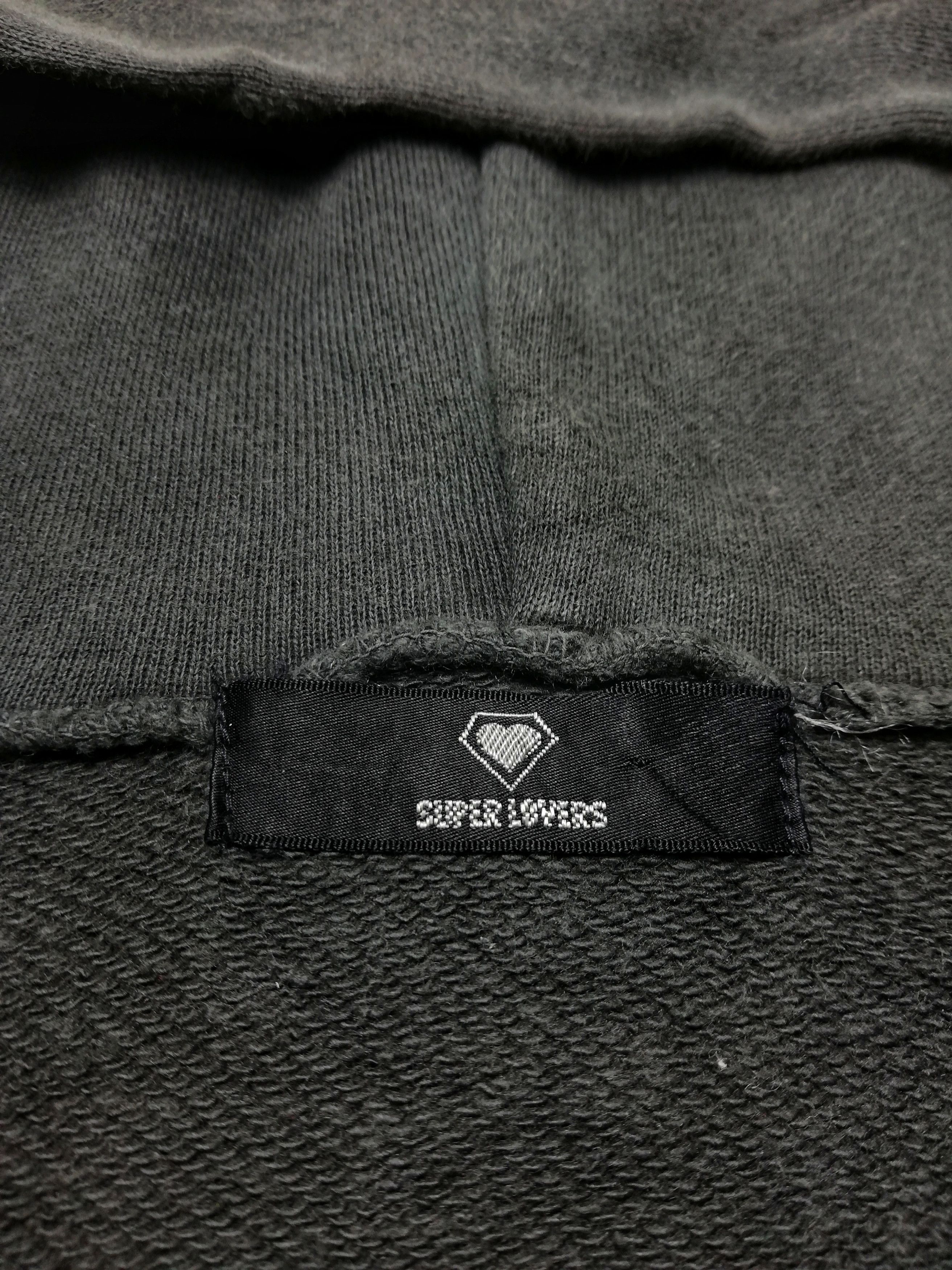 Japanese Brand 🔥Super Lovers Enterprises We Don't Move Black Zipper Hoodi Size US S / EU 44-46 / 1 - 14 Thumbnail