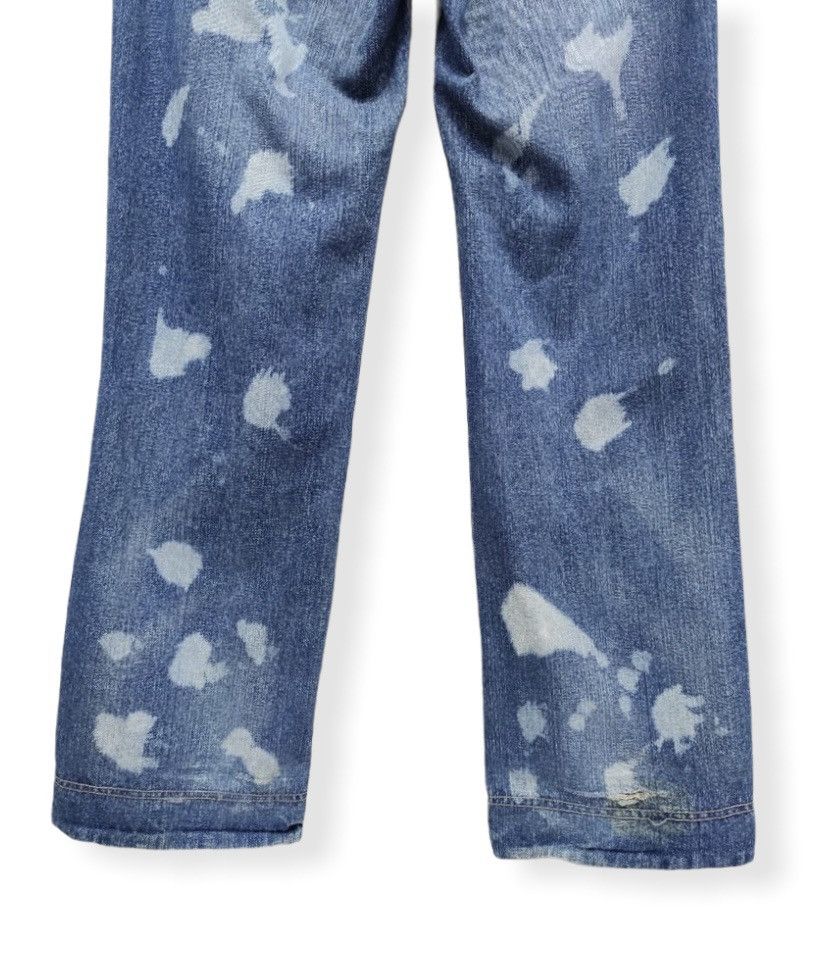 Bleach × Japanese Brand × Vintage 🔥VERY RARE! JUNGLE STORM Vintage Bleach Wash Denim Pants Size US 30 / EU 46 - 10 Thumbnail