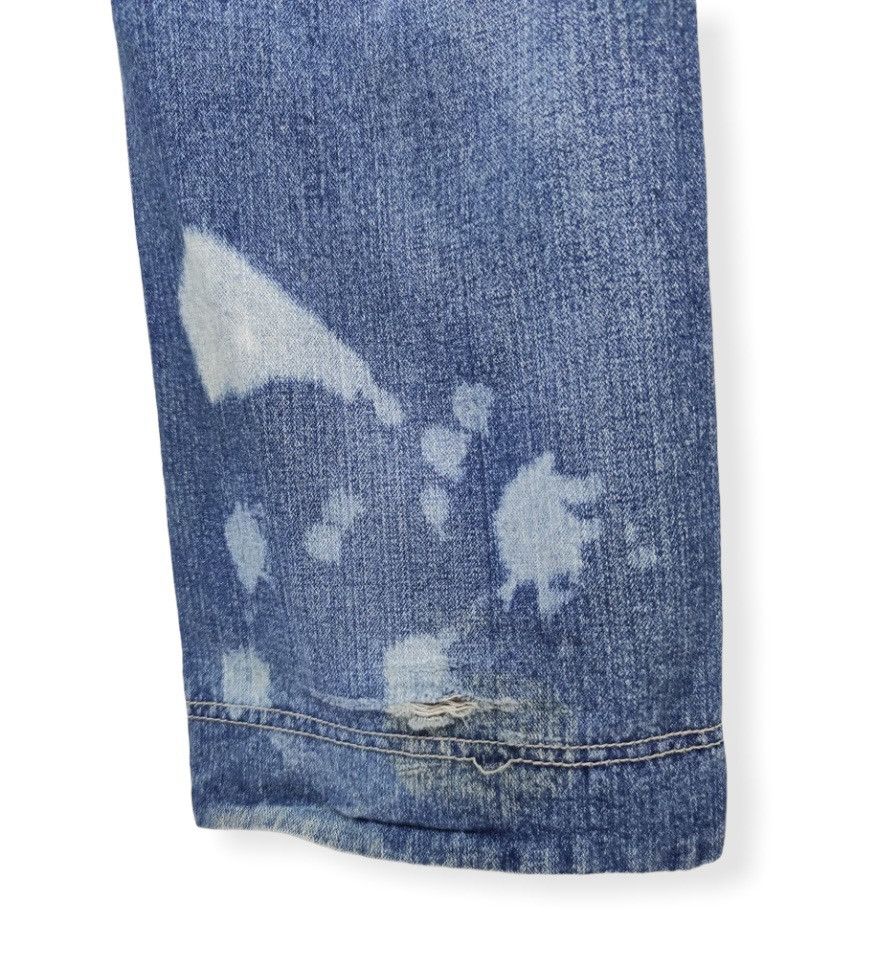 Bleach × Japanese Brand × Vintage 🔥VERY RARE! JUNGLE STORM Vintage Bleach Wash Denim Pants Size US 30 / EU 46 - 12 Thumbnail