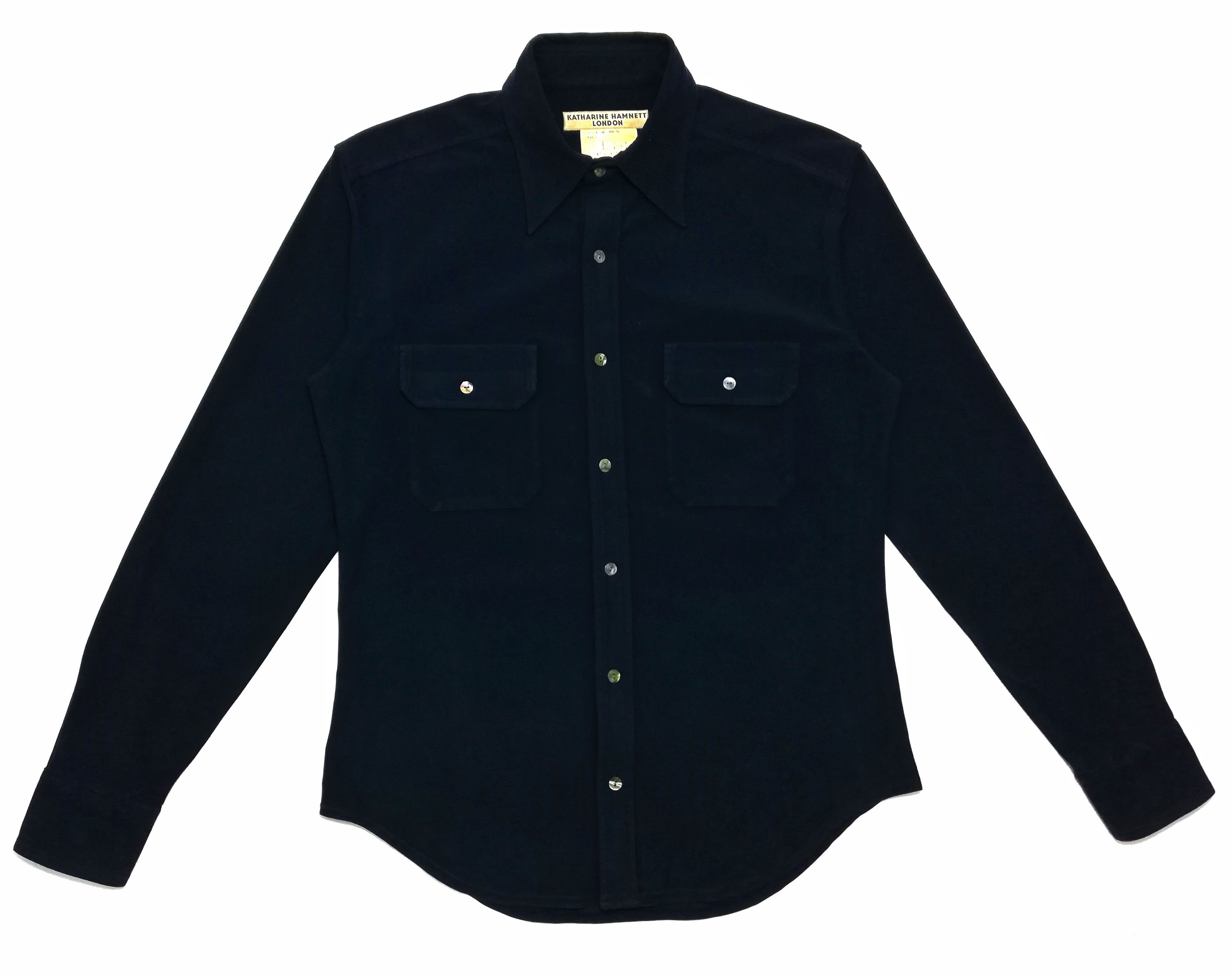 Designer × Katharine Hamnett London × Velvet 🔥Katharine Hamnett London Button Up Long Sleeve Shirt🔥 Size US M / EU 48-50 / 2 - 2 Thumbnail
