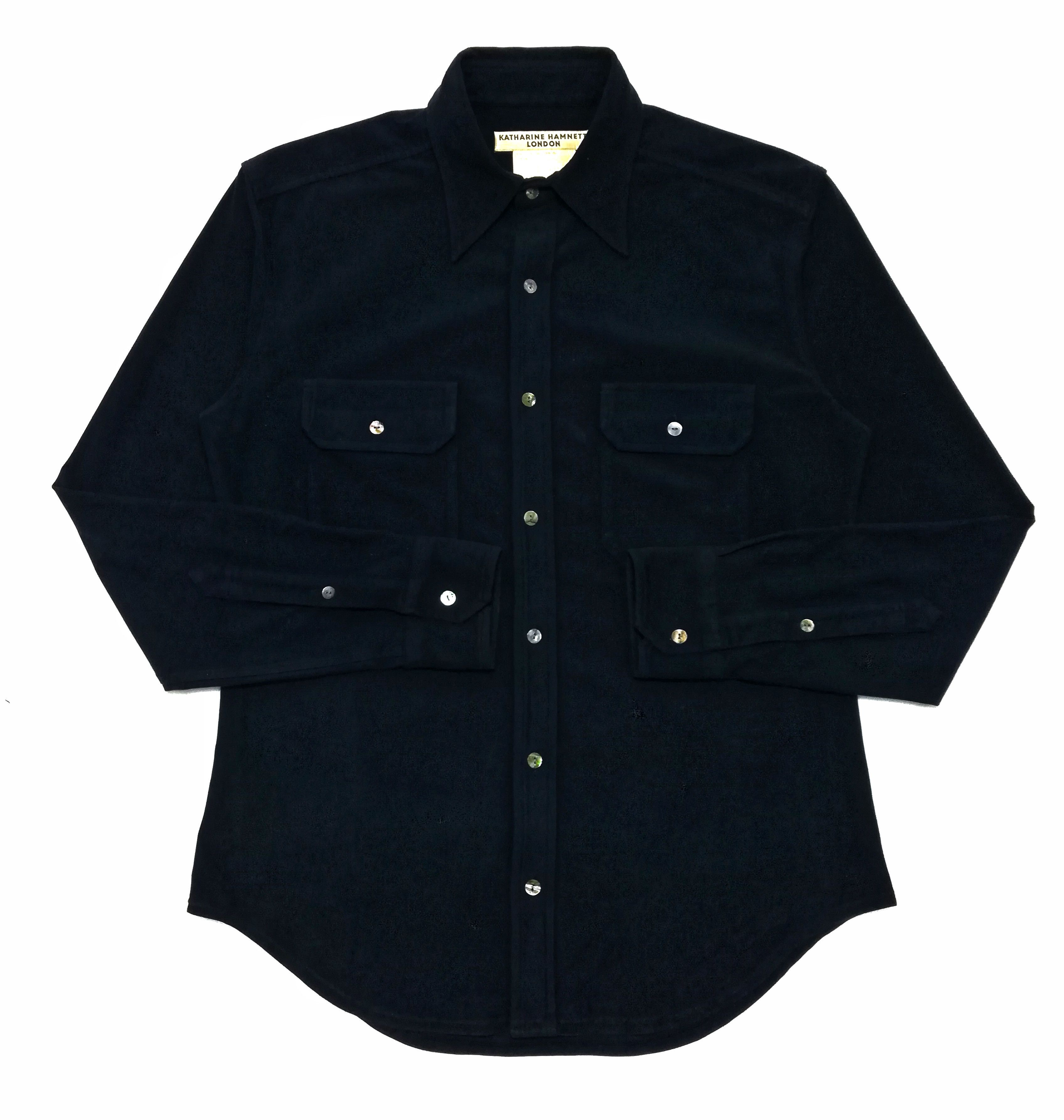 Designer × Katharine Hamnett London × Velvet 🔥Katharine Hamnett London Button Up Long Sleeve Shirt🔥 Size US M / EU 48-50 / 2 - 1 Thumbnail