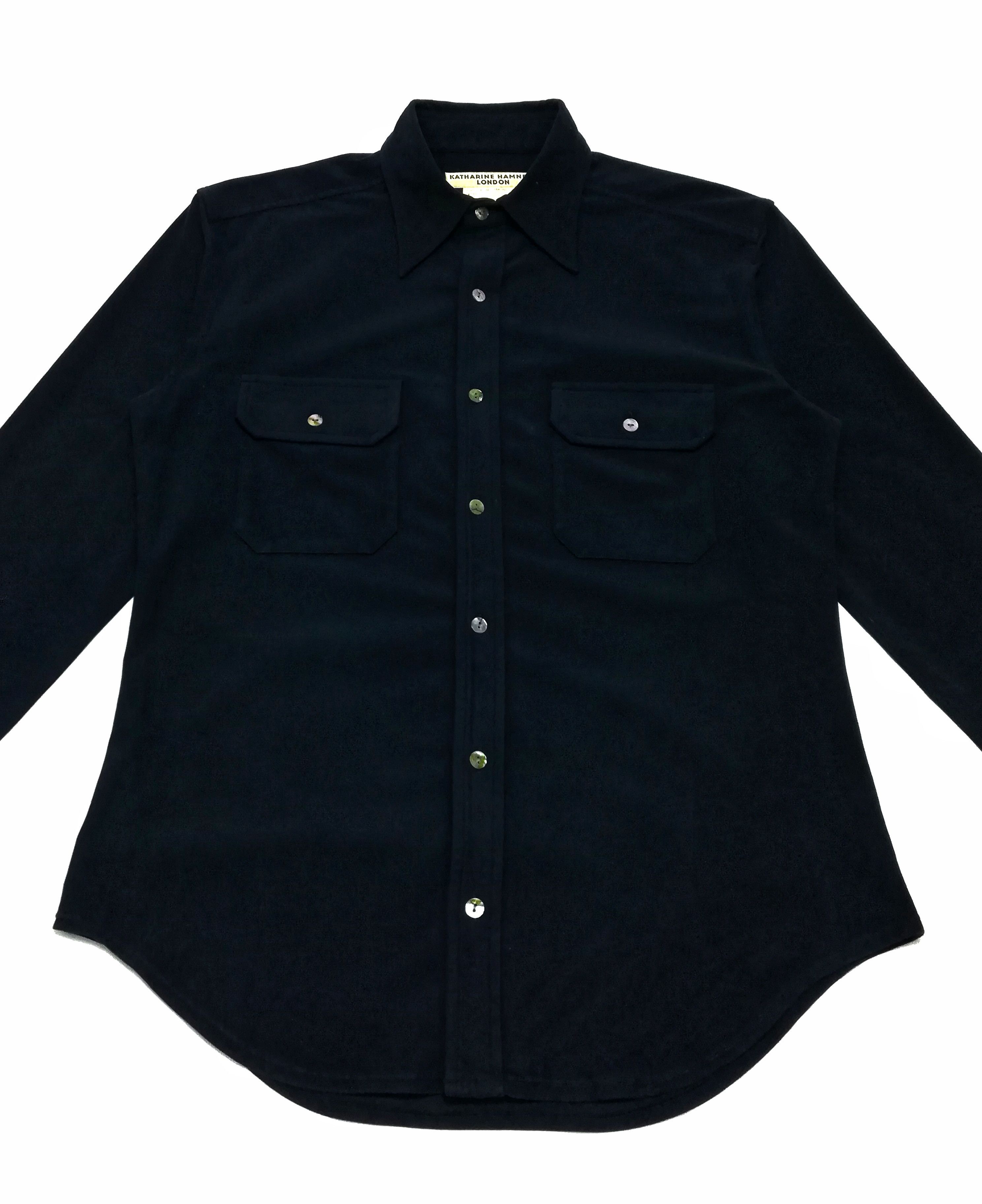 Designer × Katharine Hamnett London × Velvet 🔥Katharine Hamnett London Button Up Long Sleeve Shirt🔥 Size US M / EU 48-50 / 2 - 3 Thumbnail