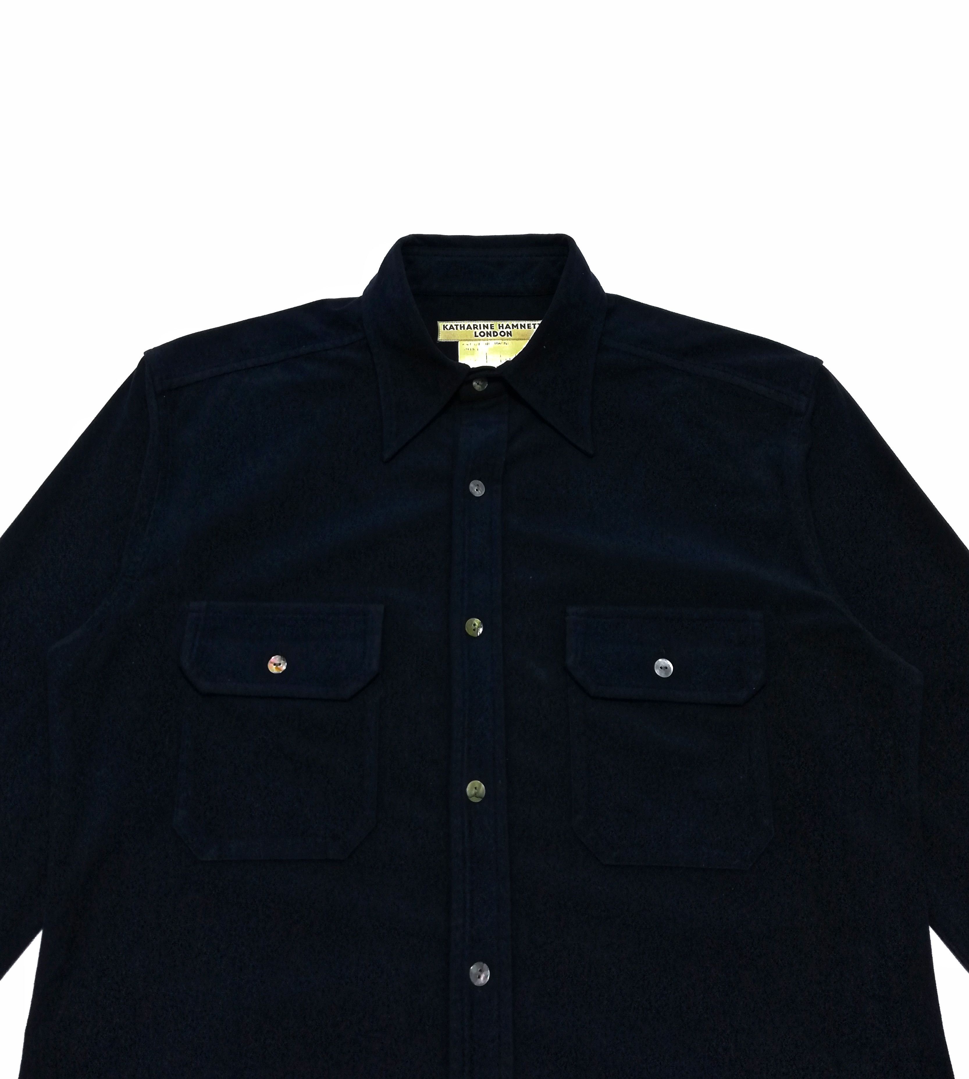 Designer × Katharine Hamnett London × Velvet 🔥Katharine Hamnett London Button Up Long Sleeve Shirt🔥 Size US M / EU 48-50 / 2 - 5 Thumbnail