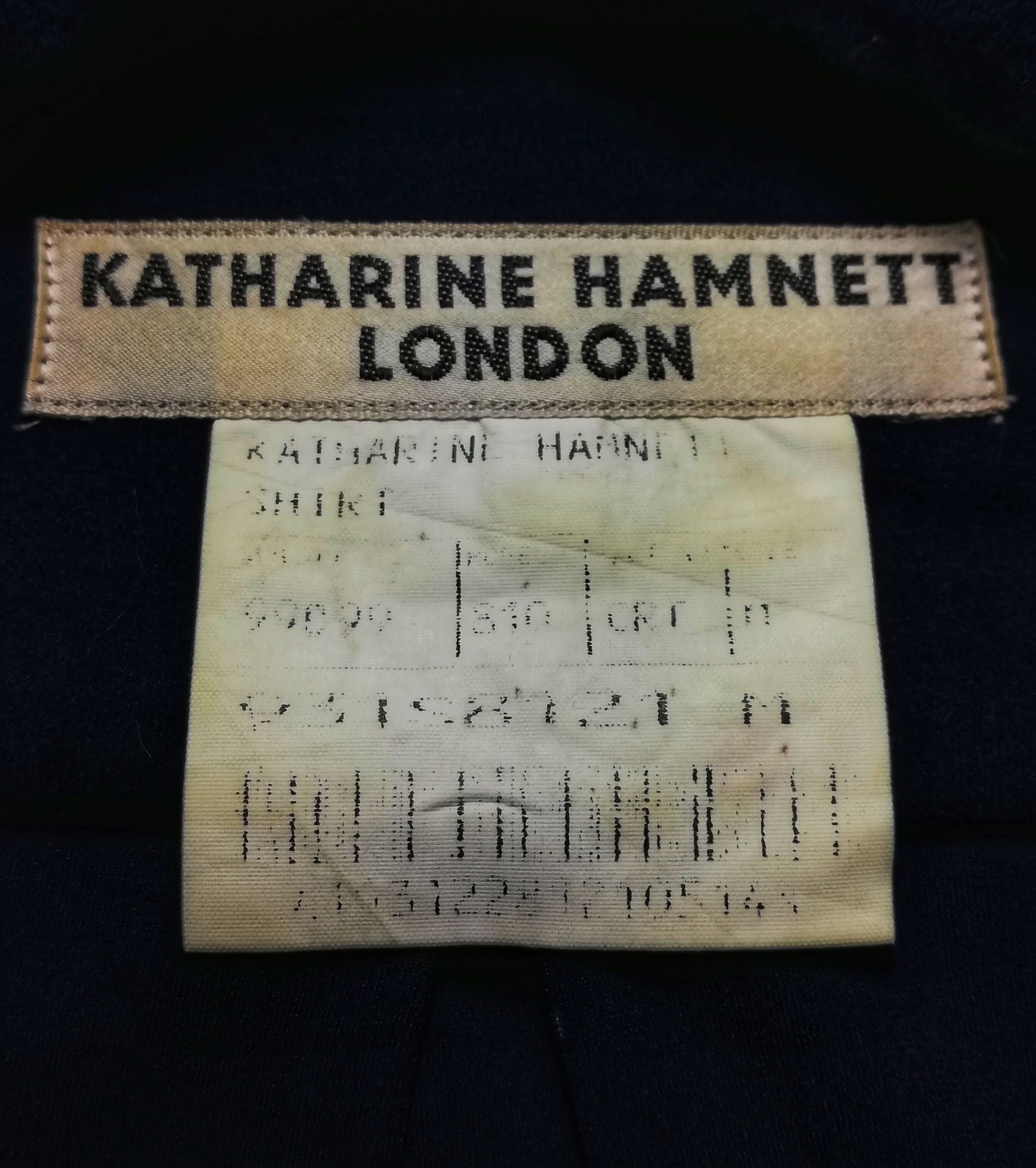 Designer × Katharine Hamnett London × Velvet 🔥Katharine Hamnett London Button Up Long Sleeve Shirt🔥 Size US M / EU 48-50 / 2 - 7 Thumbnail