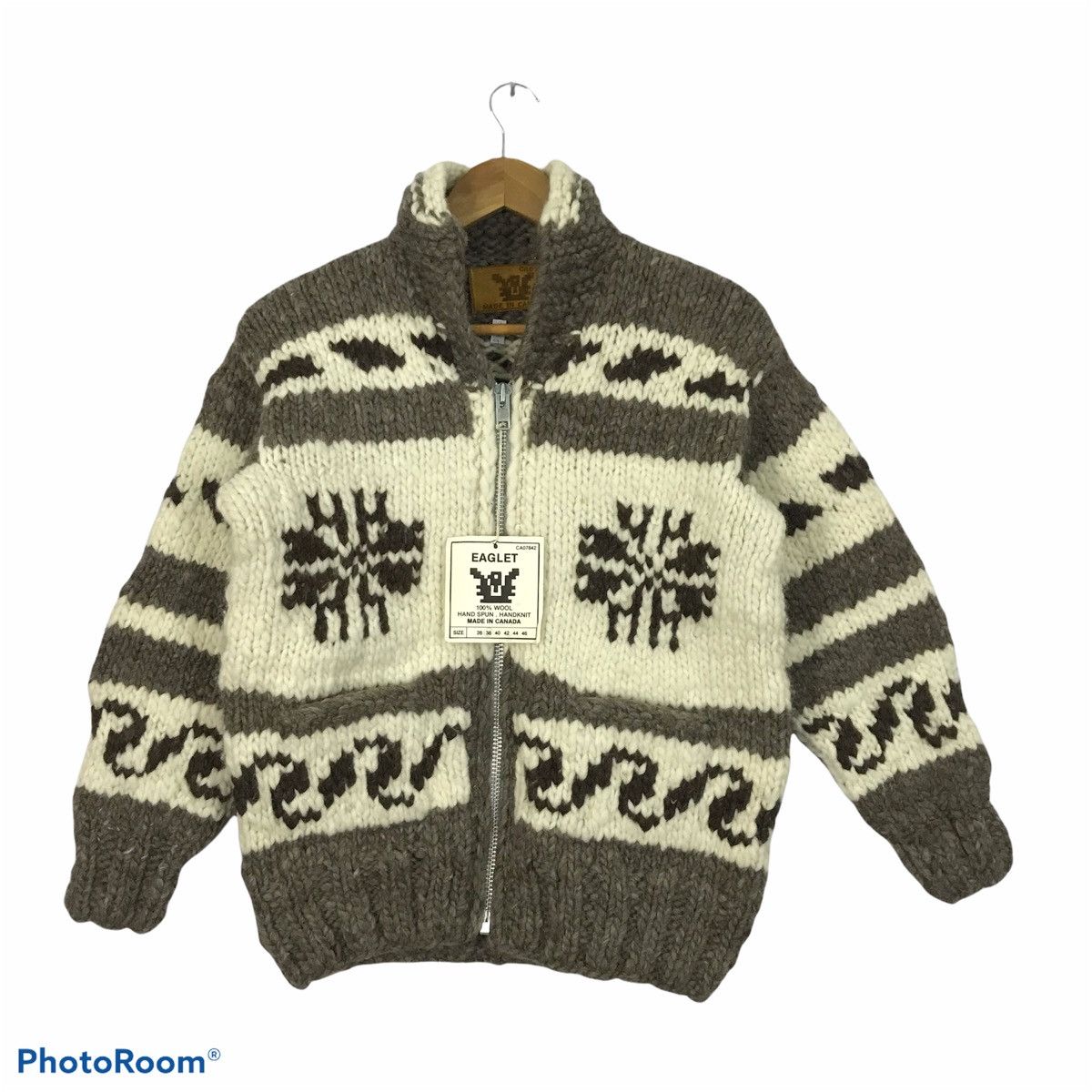 Eaglet made in Canada Navajo mohair knitwear Jackets