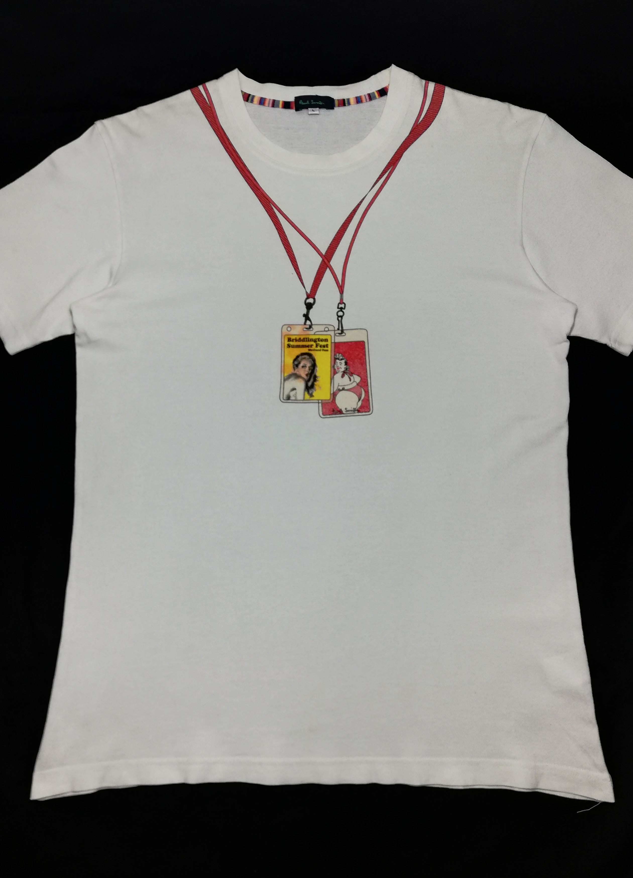 Paul Smith 🔥Paul Smith Hanging Nametape Briddlington Summer Fest🔥 Size US L / EU 52-54 / 3 - 2 Thumbnail