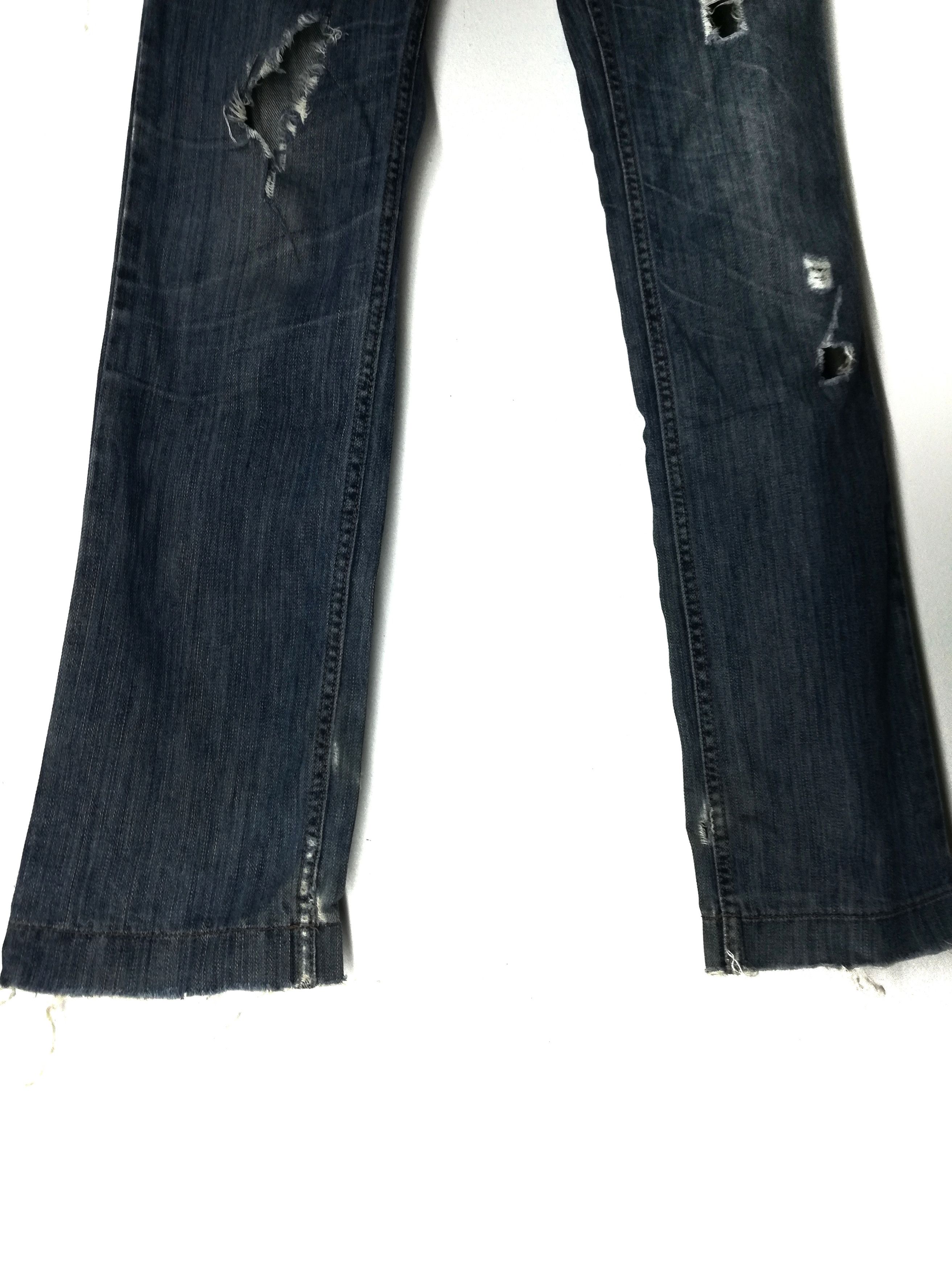 Dolce & Gabbana 🔥Dolce & Gabbana Distressed Denim Straight Cut Pants🔥 Size US 31 - 9 Thumbnail
