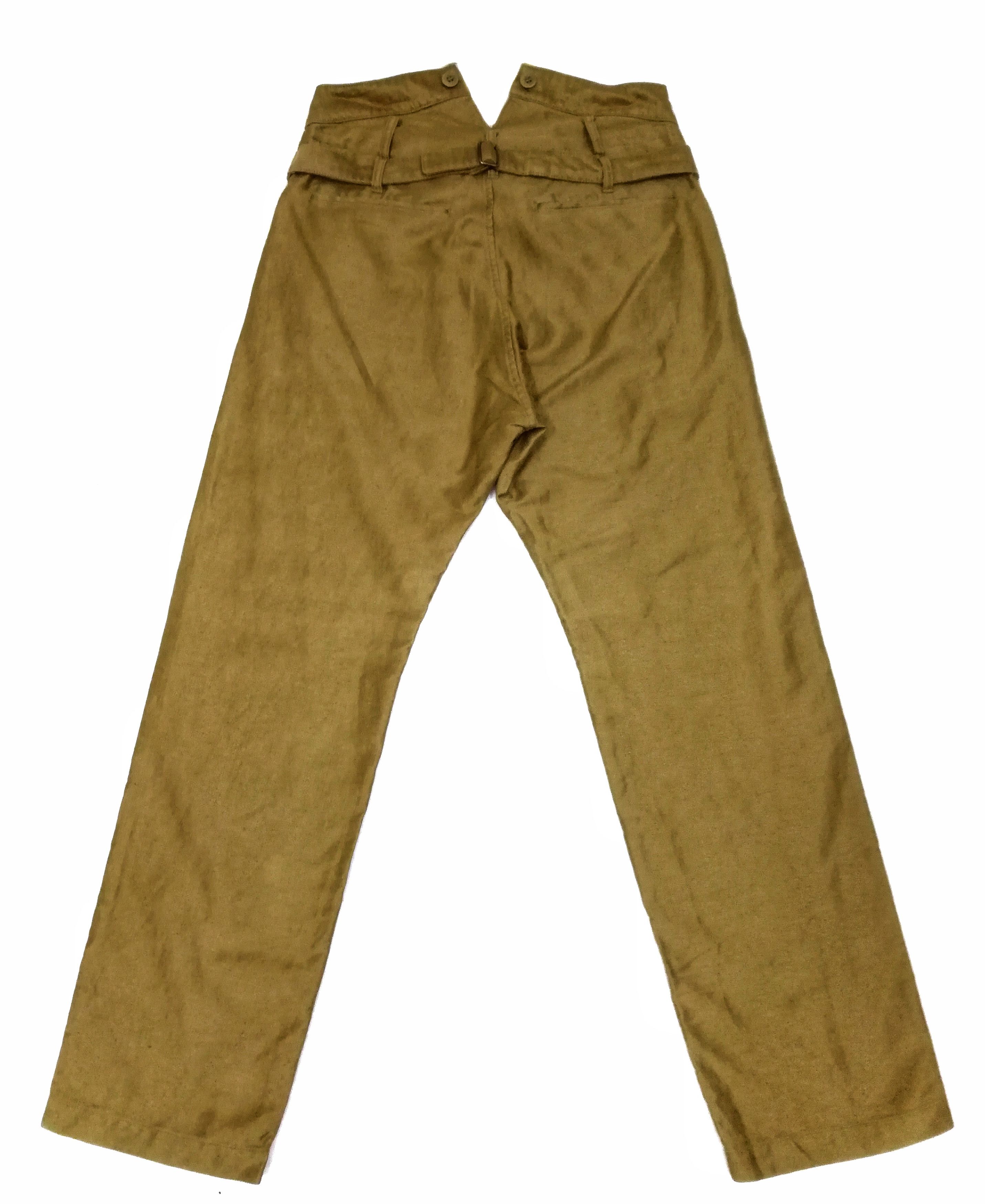 Japanese Brand × Vlas Blomme 🔥Vintage Vlas Blomme Kortrijk Linnea Shimmer Pants🔥 Size US 31 - 10 Thumbnail