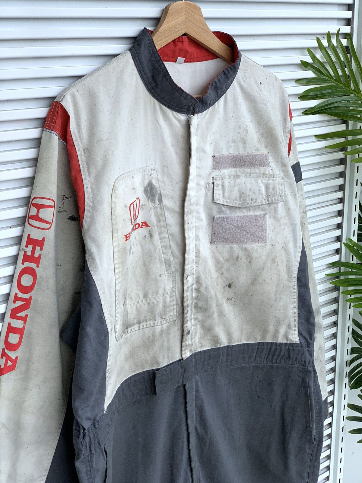 Sports Specialties Vintage Honda Coverall/Jumpsuit Size US 42 / EU 58 - 3 Thumbnail