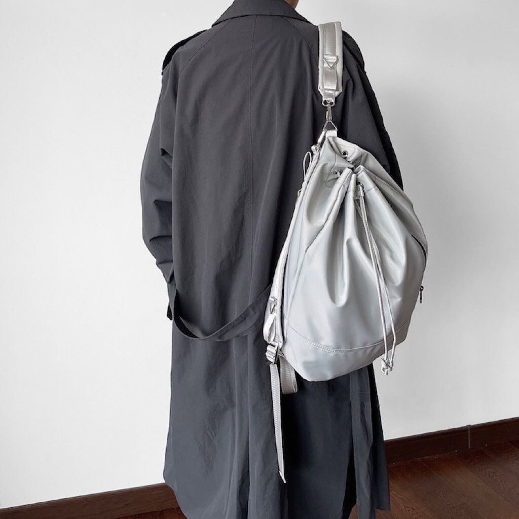Other Grey y2k 2 way backpack shoulder bag Size ONE SIZE - 3 Thumbnail