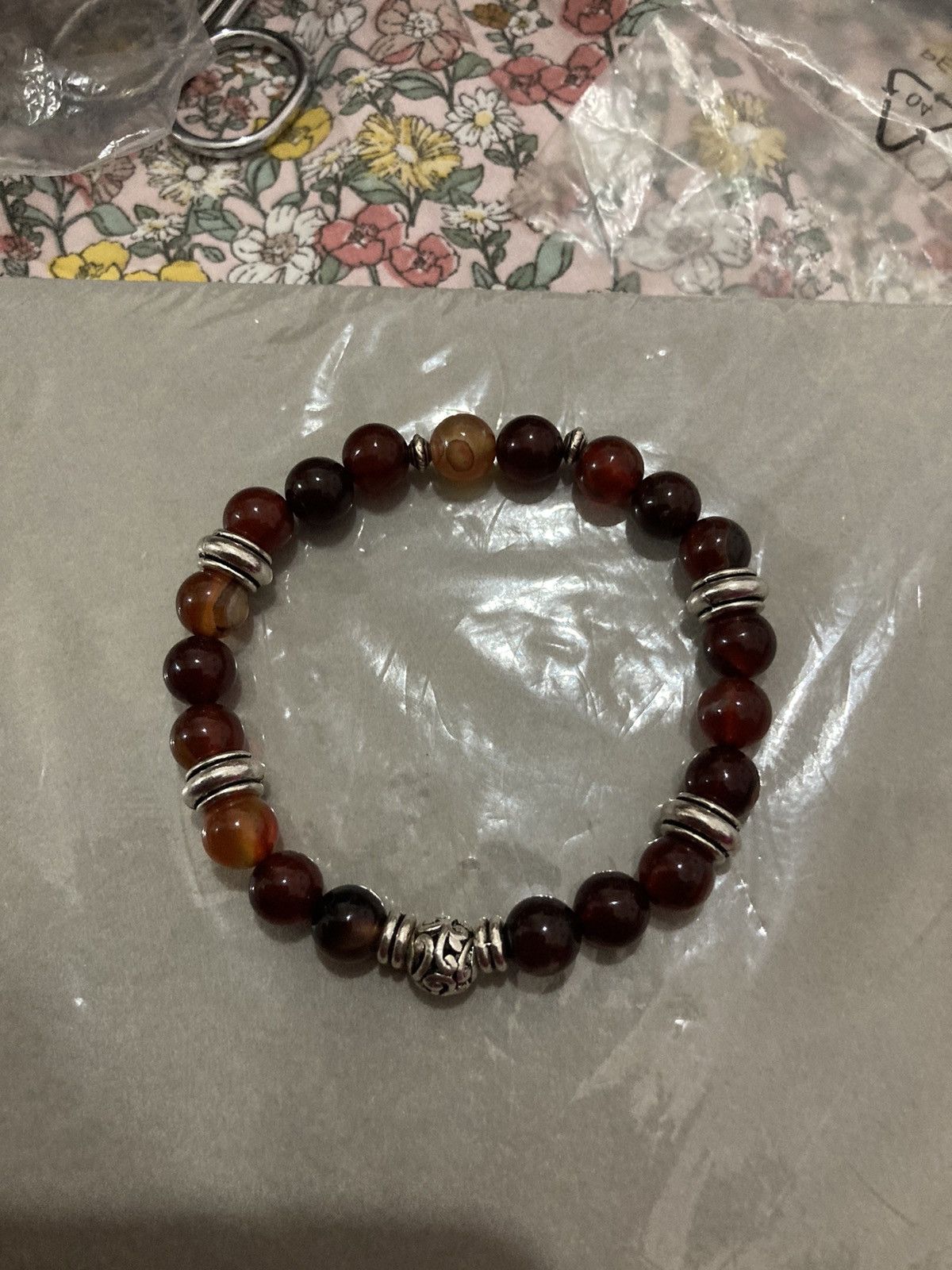 Jewelry SALE Carnelian beaded braclet Size ONE SIZE - 1 Thumbnail