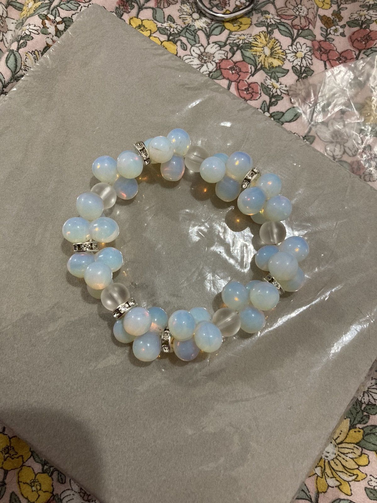 Jewelry SALE Opalite bubble beaded bracelet Size ONE SIZE - 2 Thumbnail
