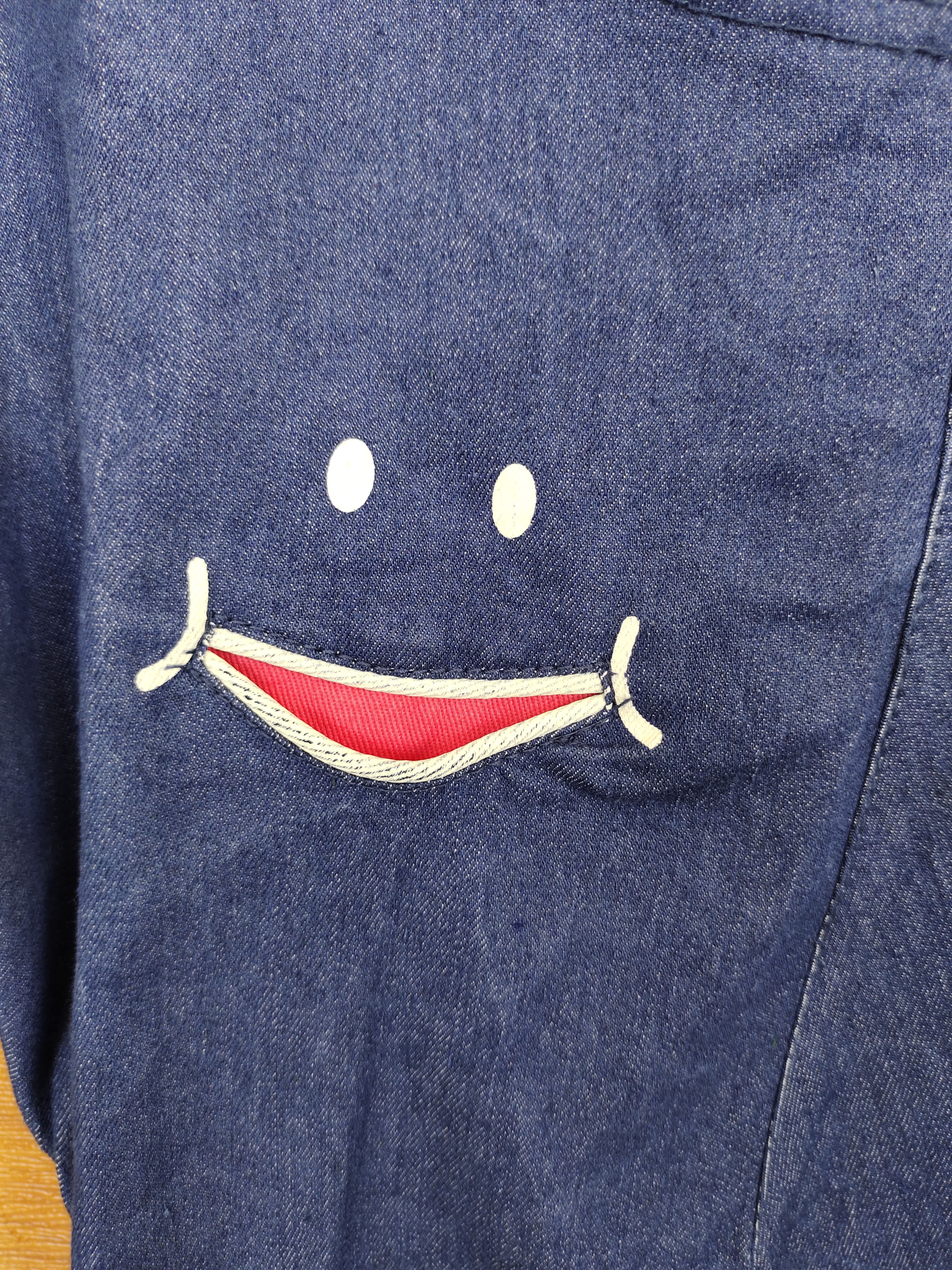 If Six Was Nine UP! SMILE Double Waist Denim Pants Y2K streetwear Size US 30 / EU 46 - 10 Thumbnail