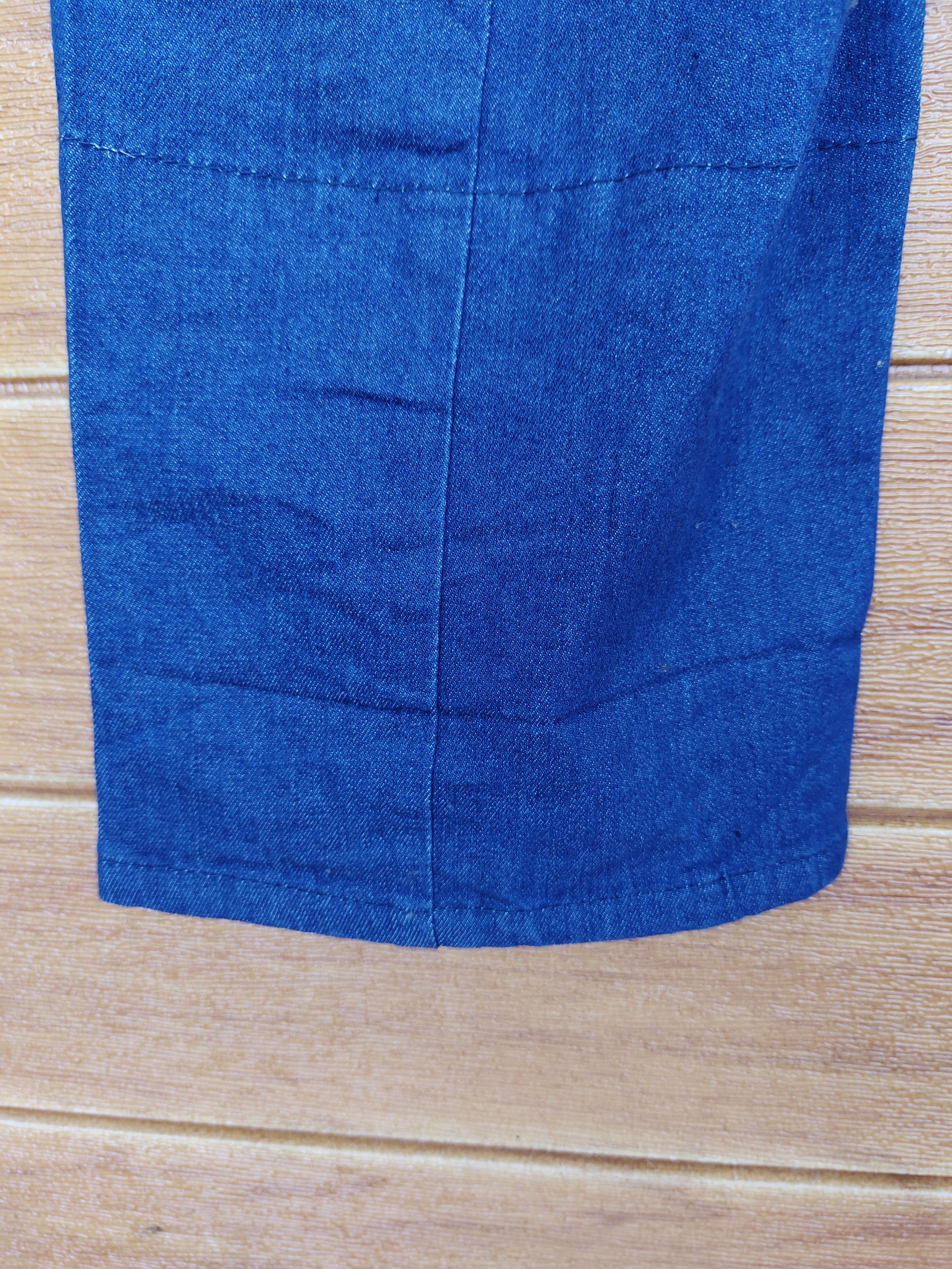 If Six Was Nine UP! SMILE Double Waist Denim Pants Y2K streetwear Size US 30 / EU 46 - 13 Thumbnail
