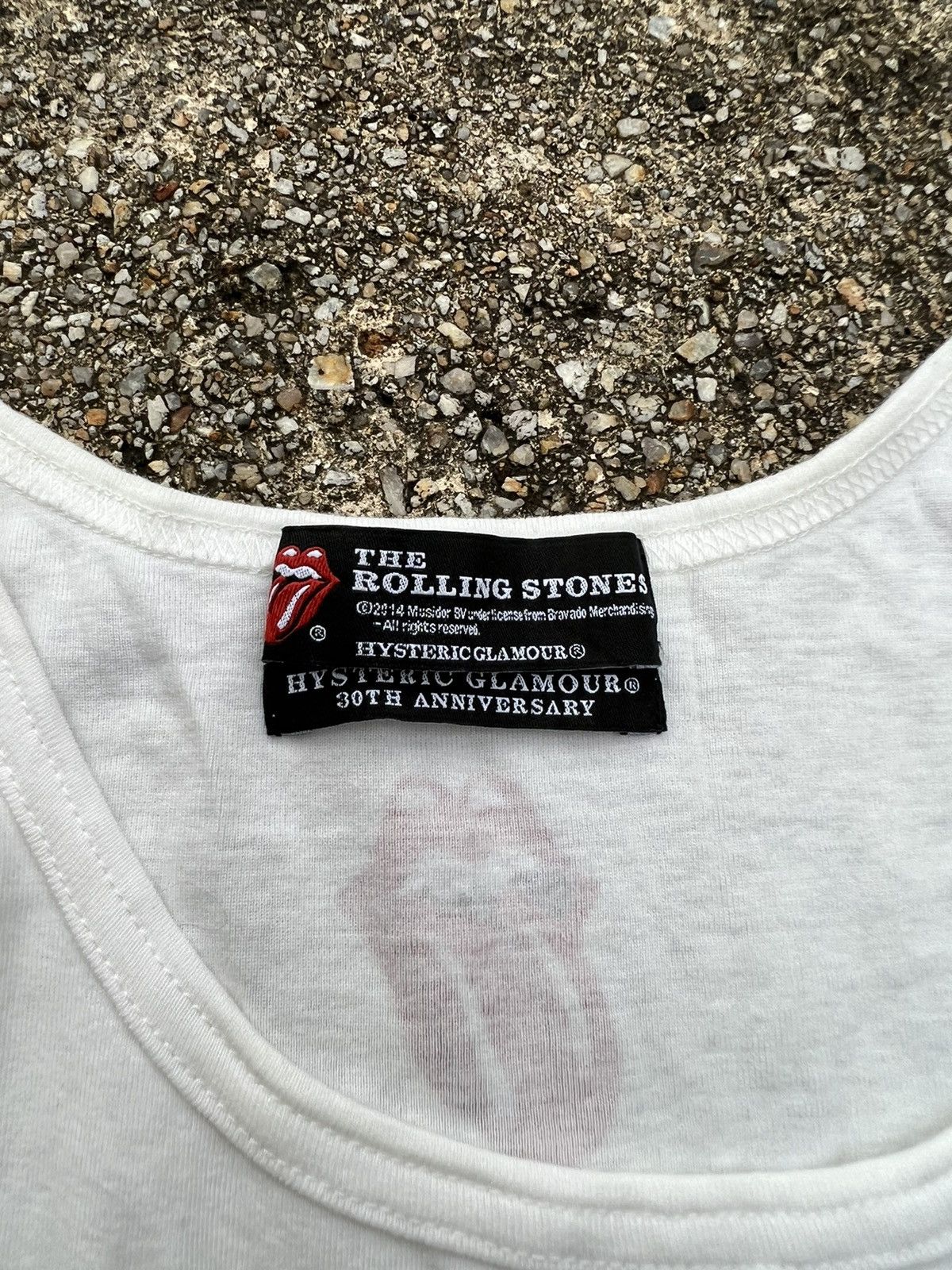 Hysteric Glamour Rolling Stones X Hysteric Glamour Singlet Size US XS / EU 42 / 0 - 4 Thumbnail