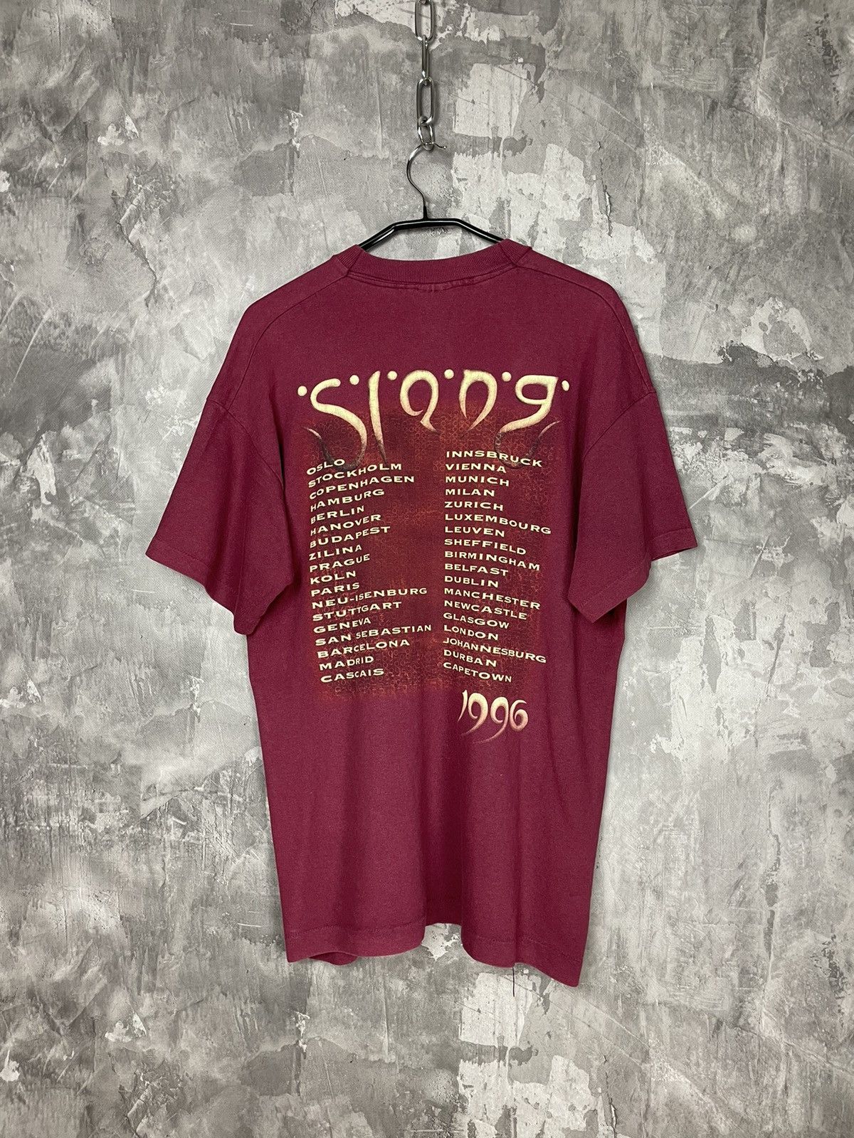 Band Tees × Def Leppard × Vintage Vintage Def Leppard 1996 slang tour t shirt Size US XL / EU 56 / 4 - 9 Thumbnail
