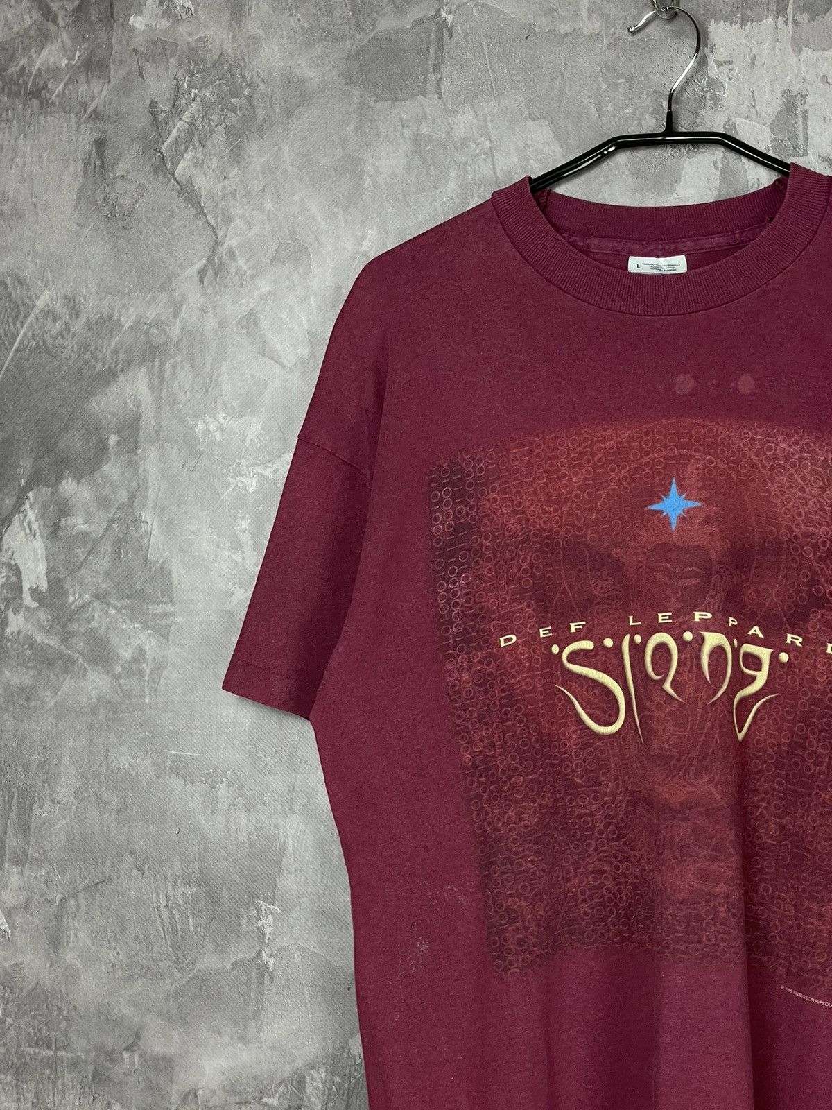 Band Tees × Def Leppard × Vintage Vintage Def Leppard 1996 slang tour t shirt Size US XL / EU 56 / 4 - 4 Thumbnail