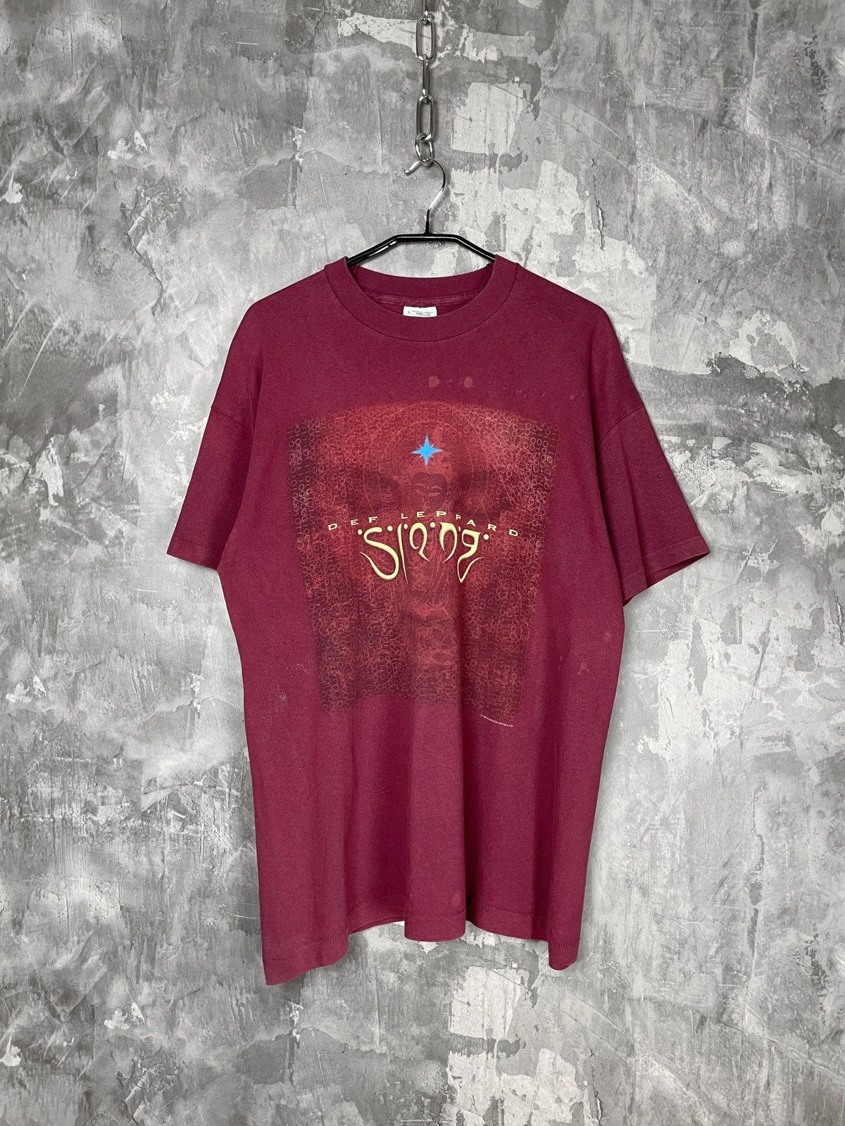 Band Tees × Def Leppard × Vintage Vintage Def Leppard 1996 slang tour t shirt Size US XL / EU 56 / 4 - 1 Thumbnail