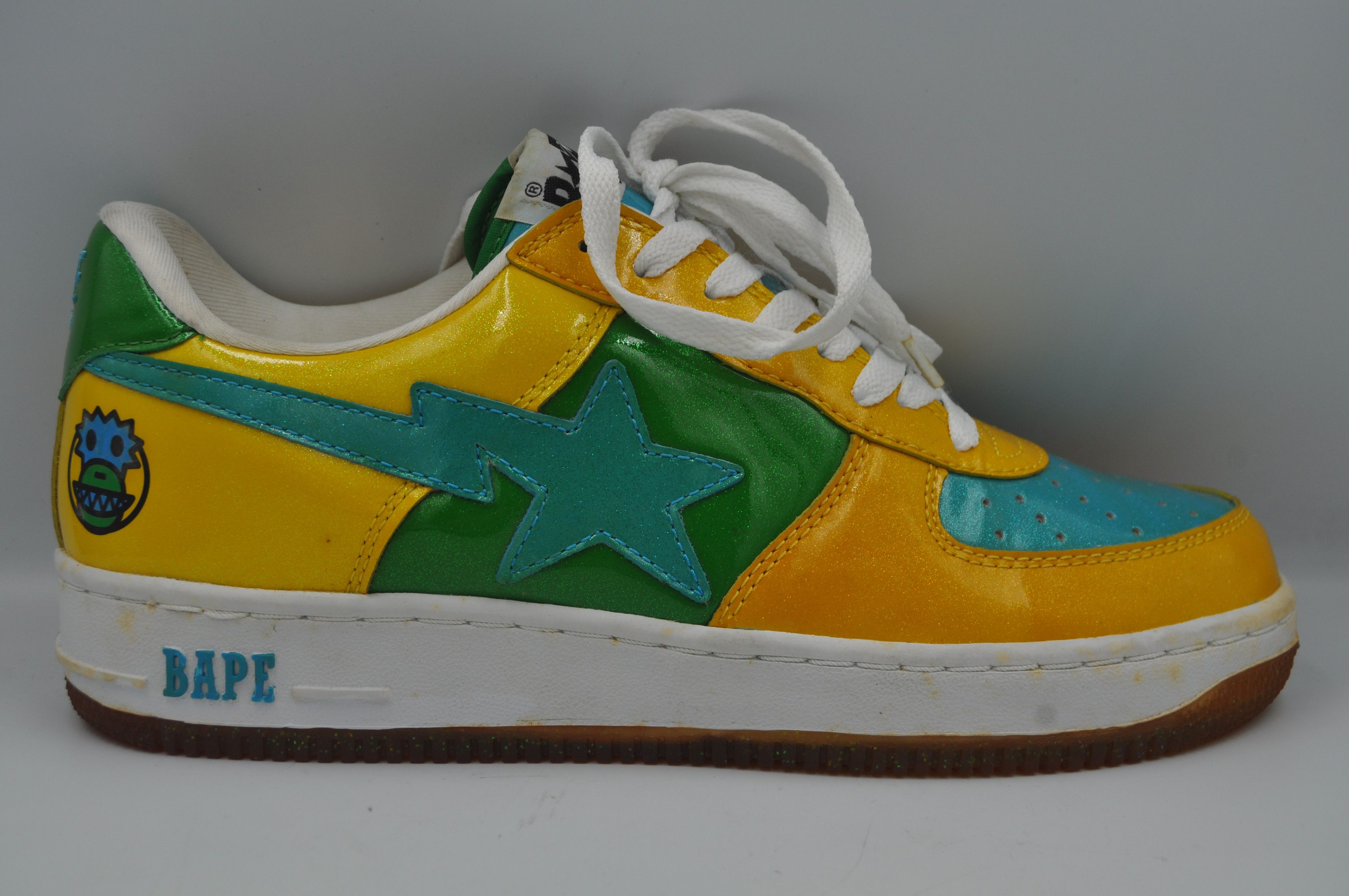 Bape Baby Milo X Bapesta (2009) Size US 10 / EU 43 - 2 Thumbnail