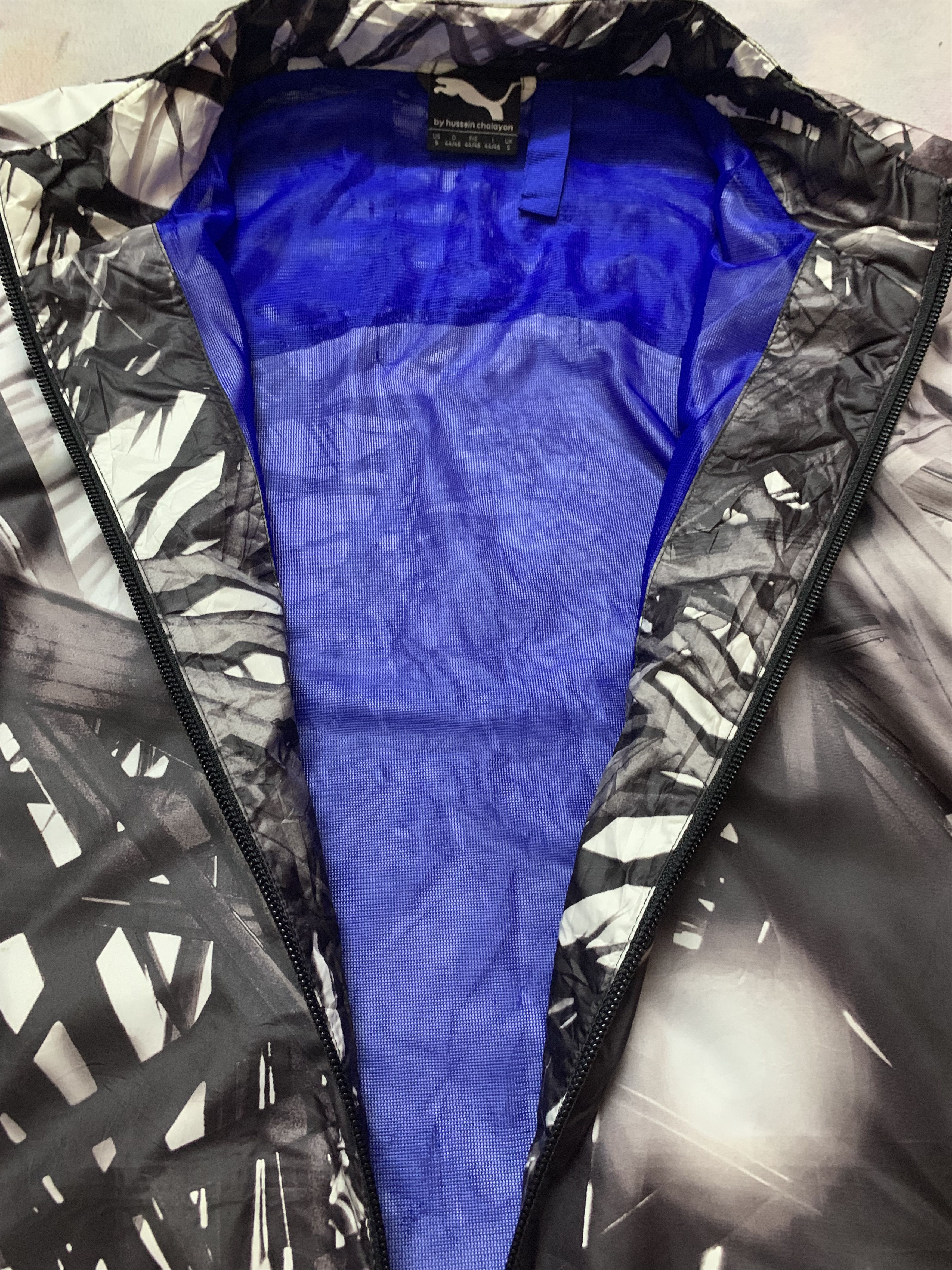 Hussein Chalayan Hussein Chalayan Puma Abstract Windbreaker Jacket Size US M / EU 48-50 / 2 - 6 Thumbnail