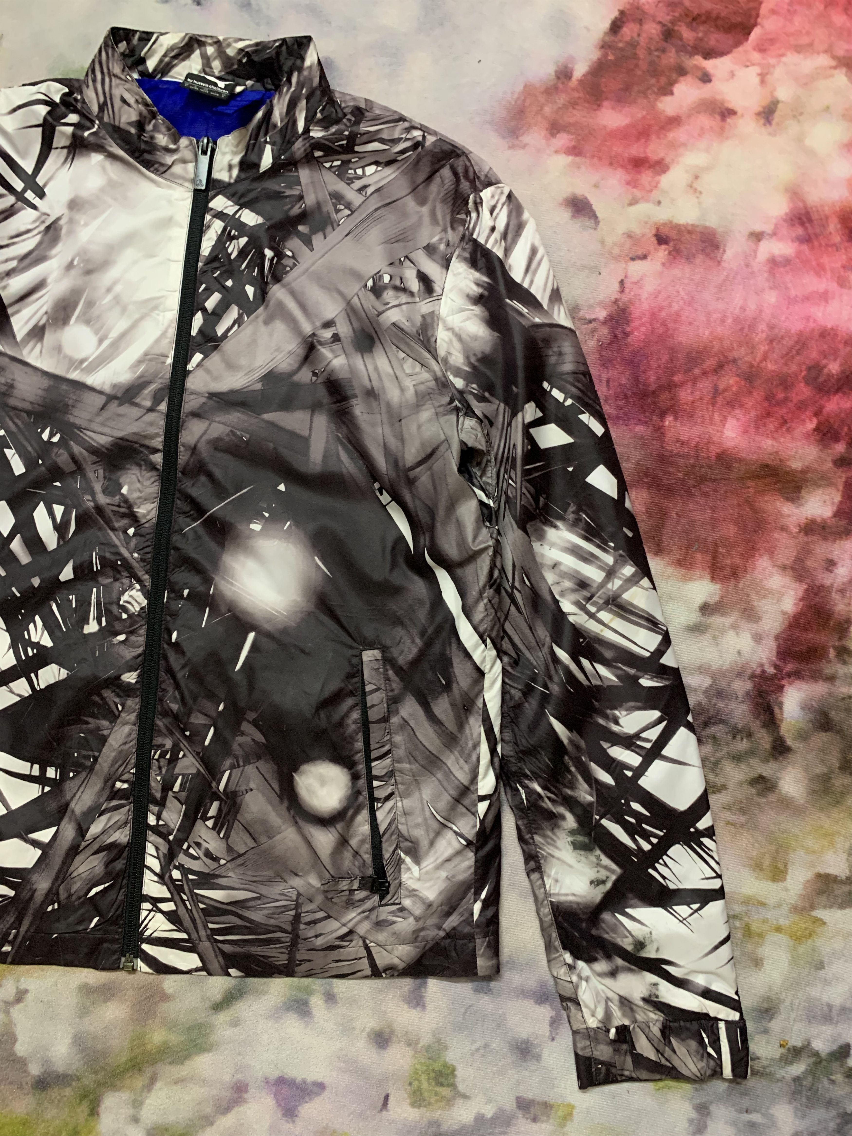 Hussein Chalayan Hussein Chalayan Puma Abstract Windbreaker Jacket Size US M / EU 48-50 / 2 - 4 Thumbnail